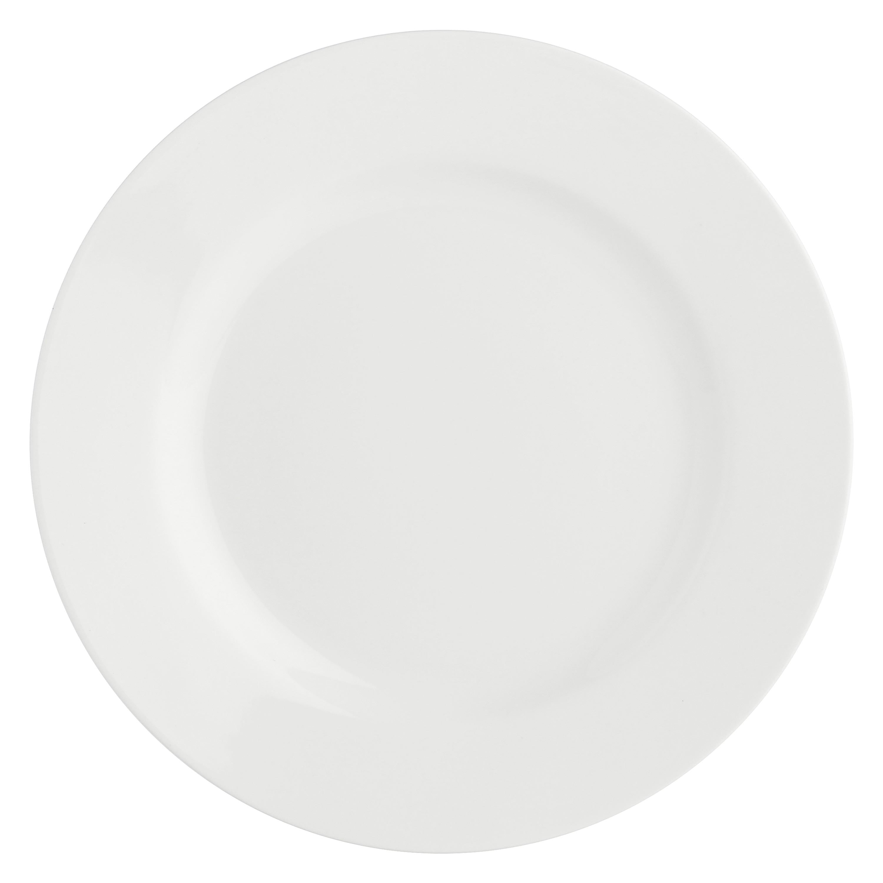 Set da 6, Piatto Frutta Falda, Essenziale - Bone China, Ø20 cm