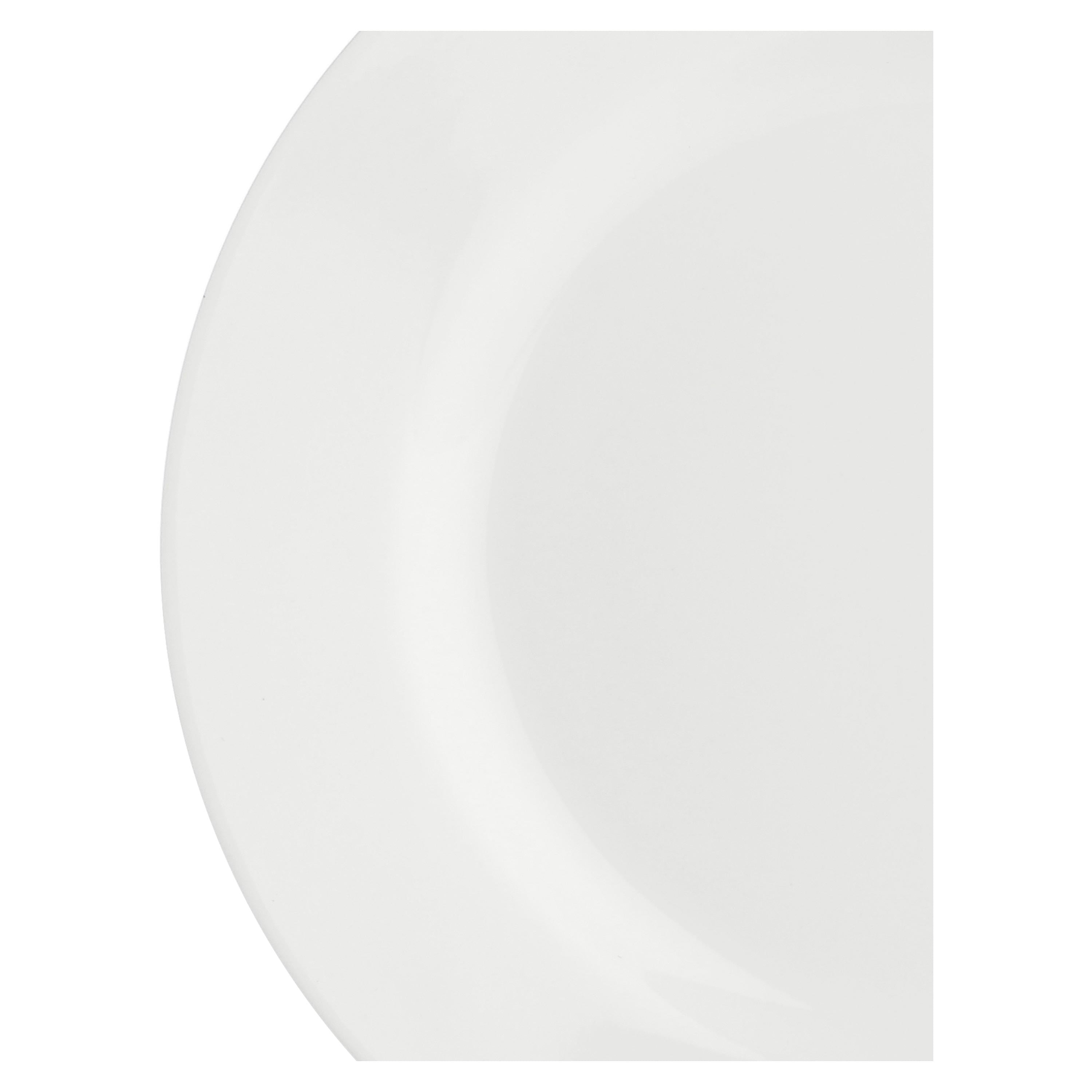 Set da 6, Piatto Frutta Falda, Essenziale - Bone China, Ø20 cm