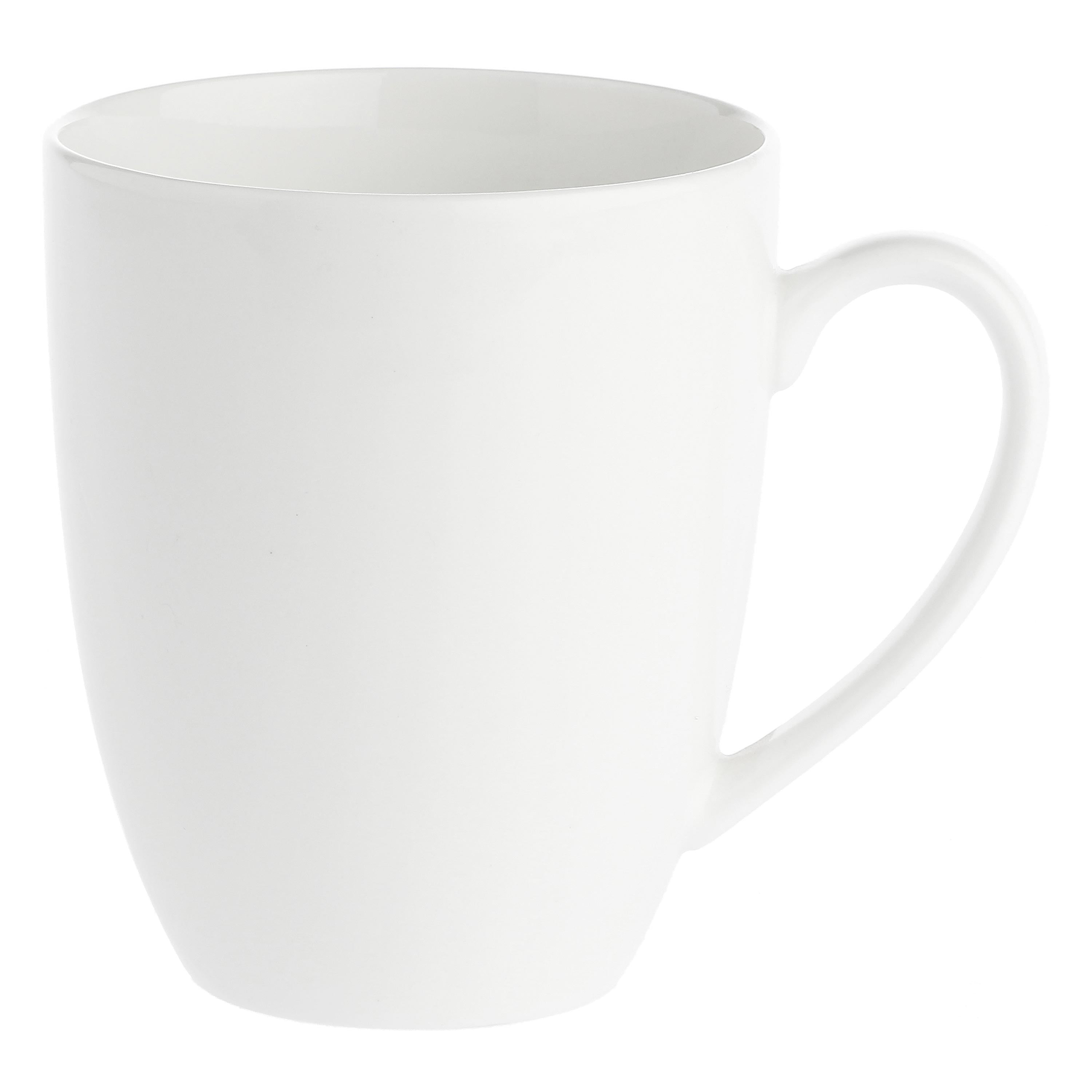 Set da 6, Mug Classico, Essenziale - Bone China, 450 cc