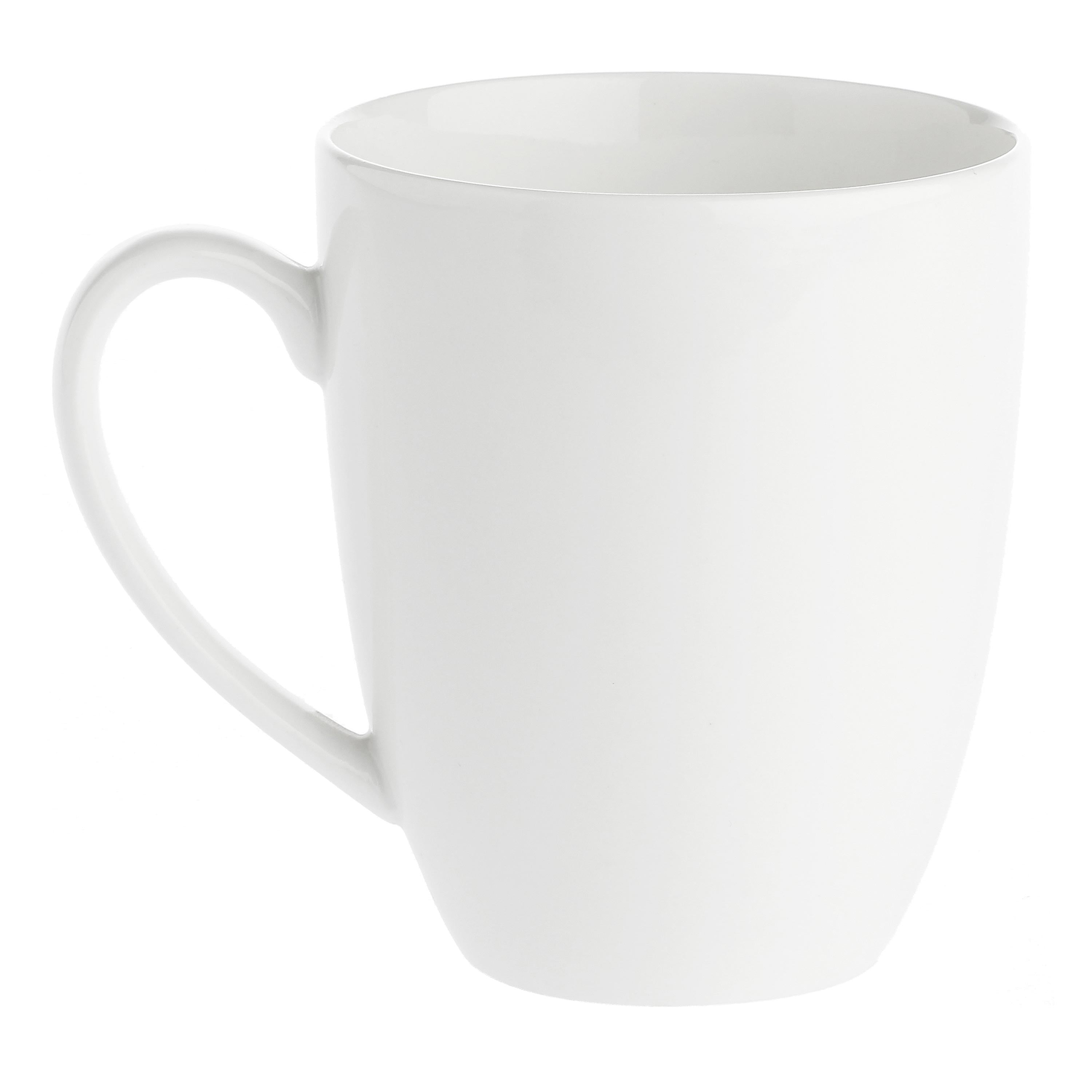 Set da 6, Mug Classico, Essenziale - Bone China, 450 cc