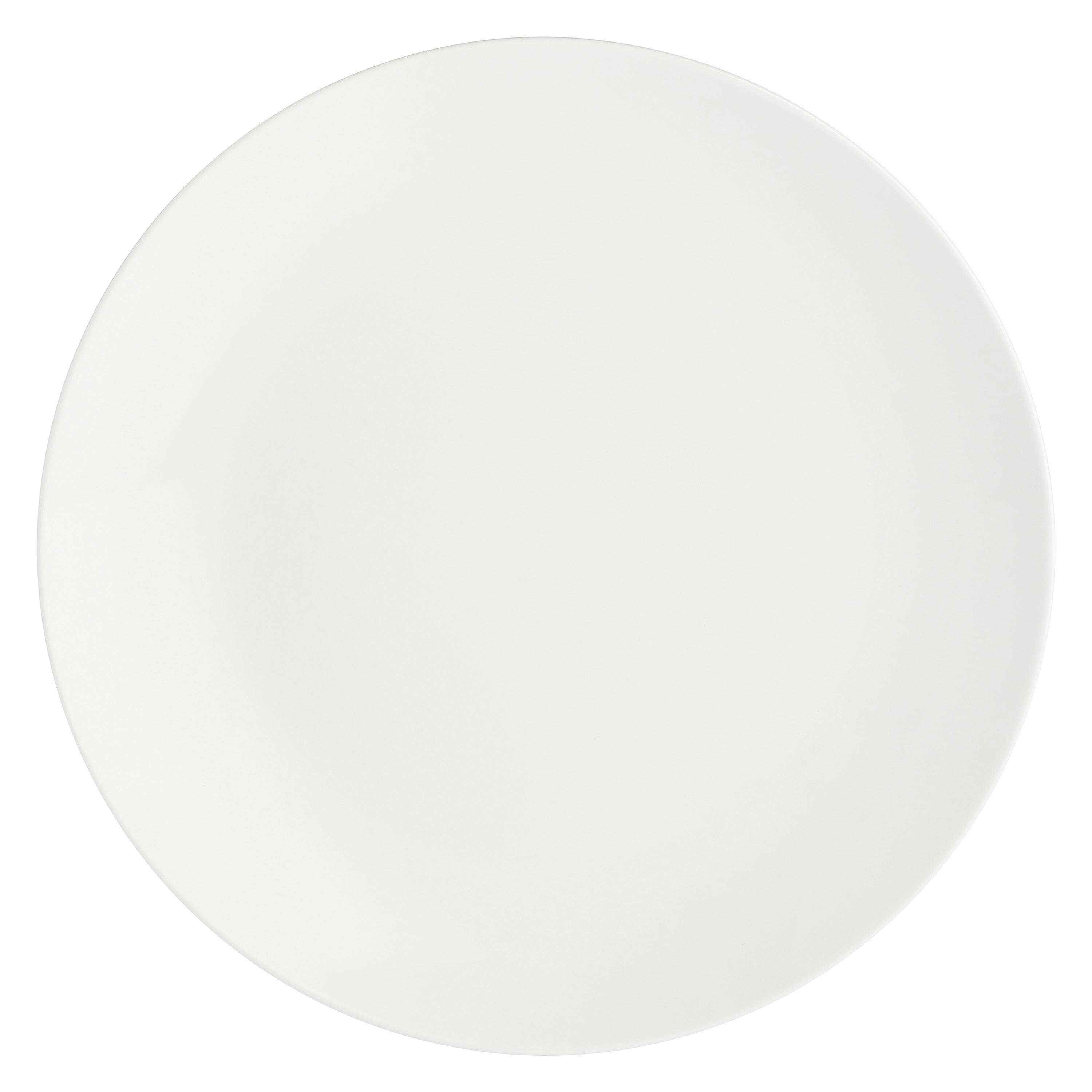 Set da 2, Vassoio Rotondo Coup, Essenziale - Bone China, Ø30 cm