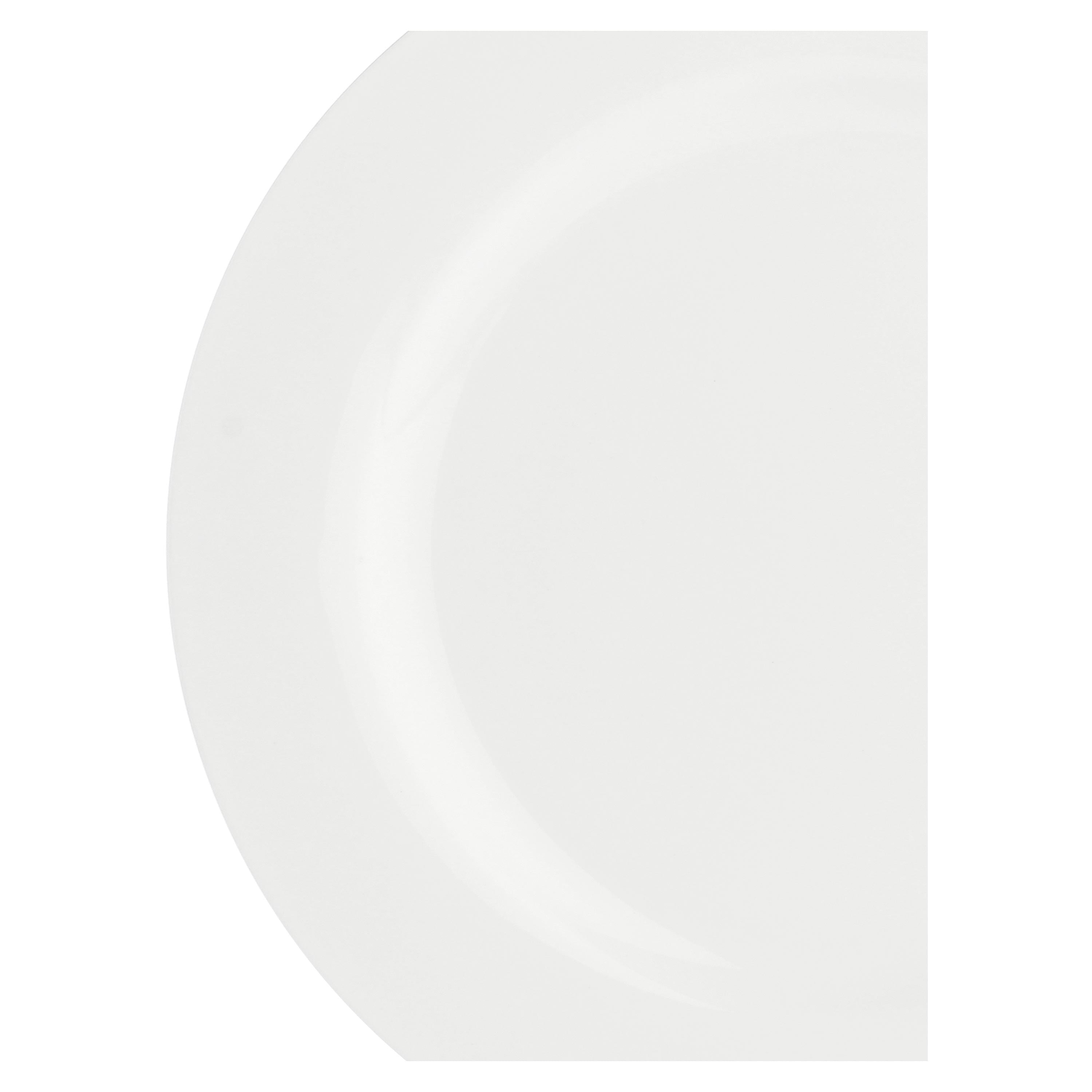 Set da 2, Vassoio Rotondo Falda, Essenziale - Bone China, Ø30 cm
