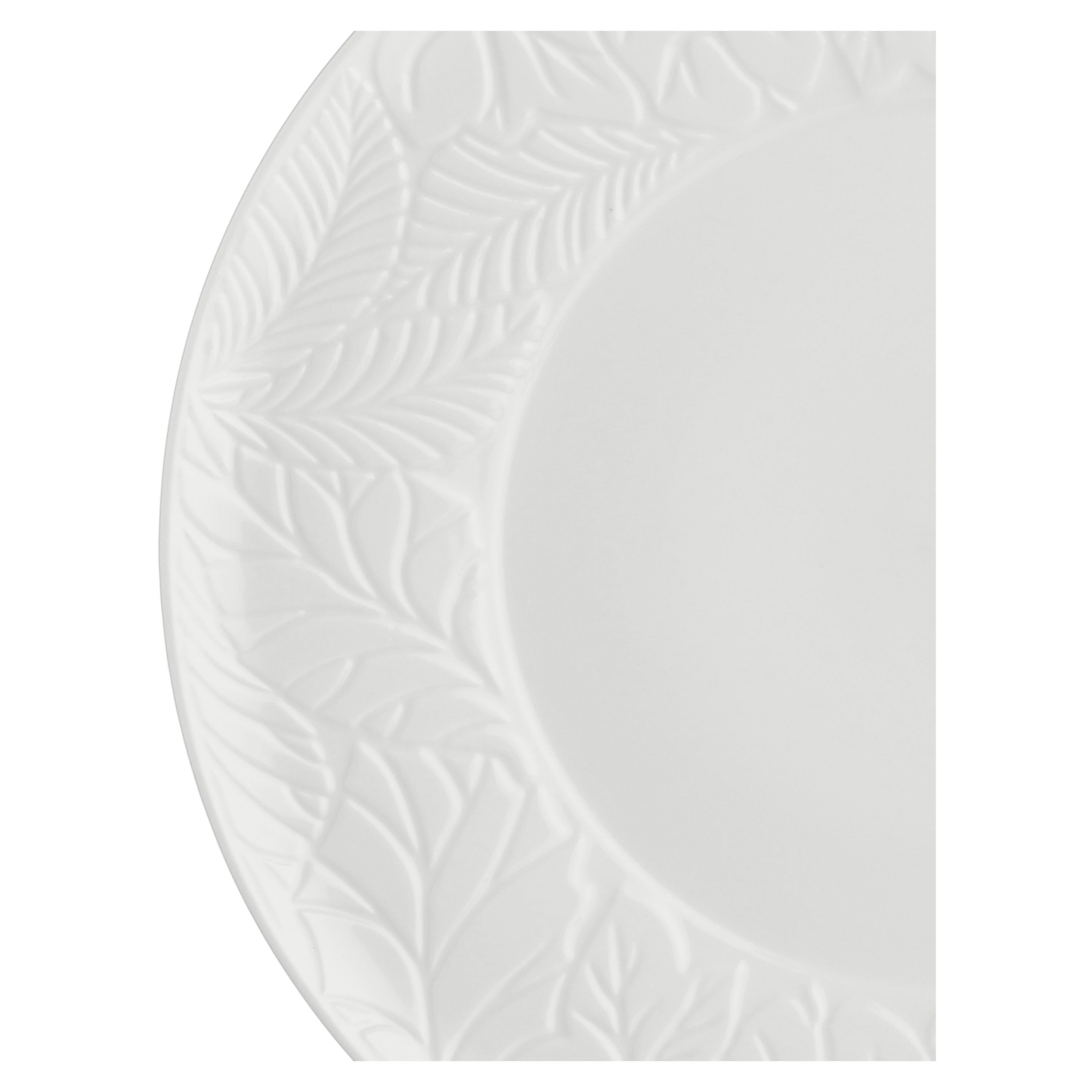 Set da 6, Piatto Piano, Bosco - Bone China, Ø27 cm
