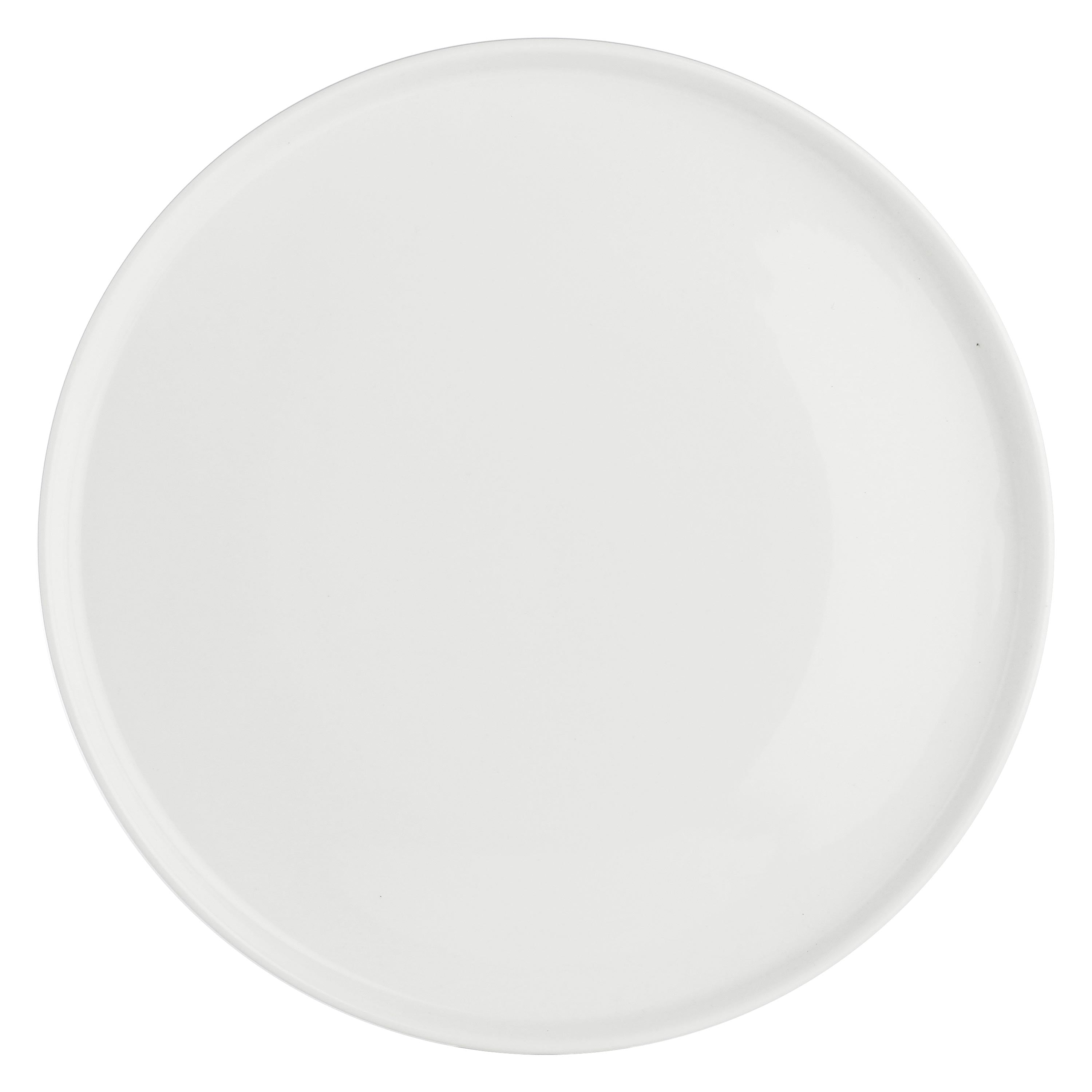 Set da 6, Gourmet Piatto Teso, Essenziale - Bone China, Ø26 cm