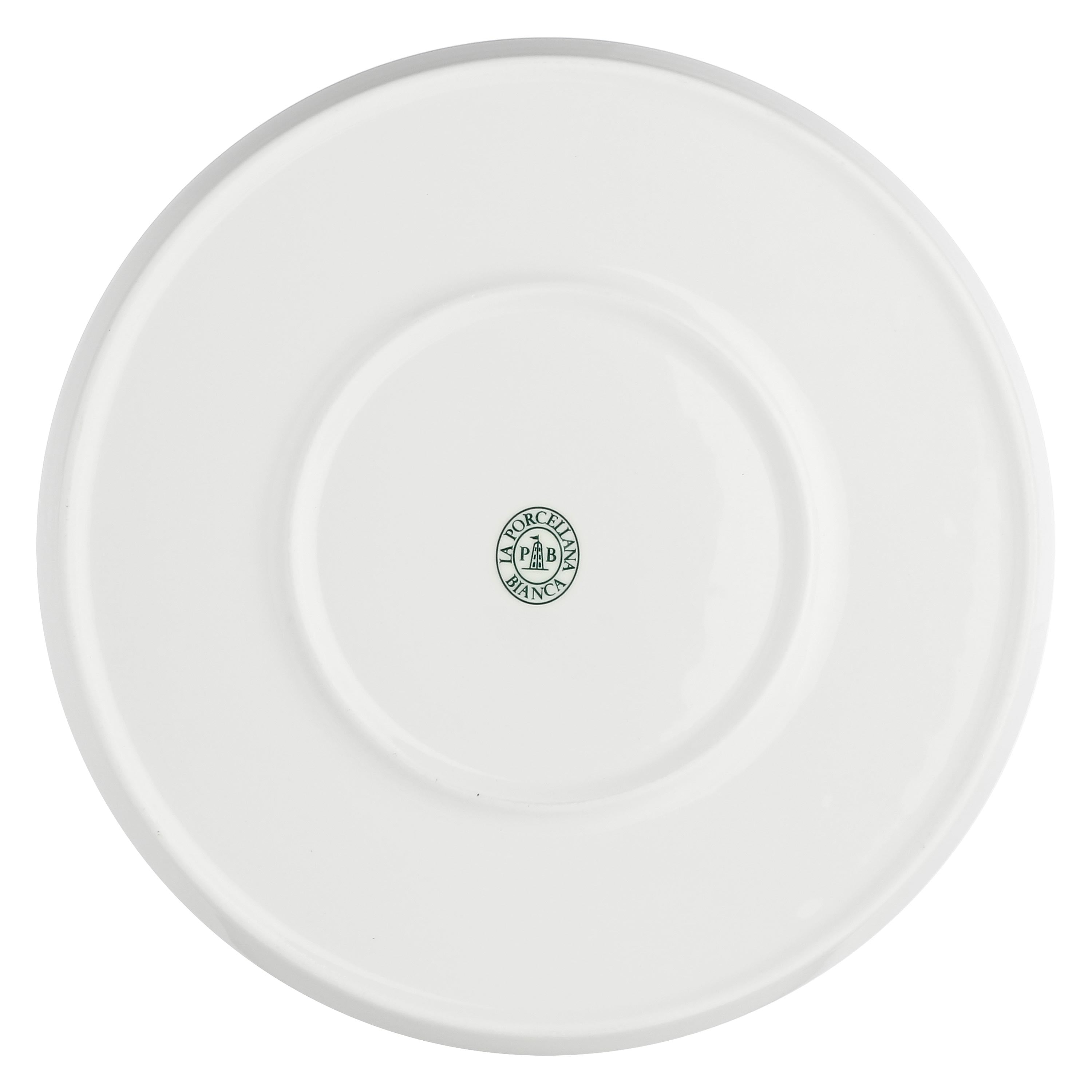 Set da 6, Gourmet Piatto Teso, Essenziale - Bone China, Ø26 cm