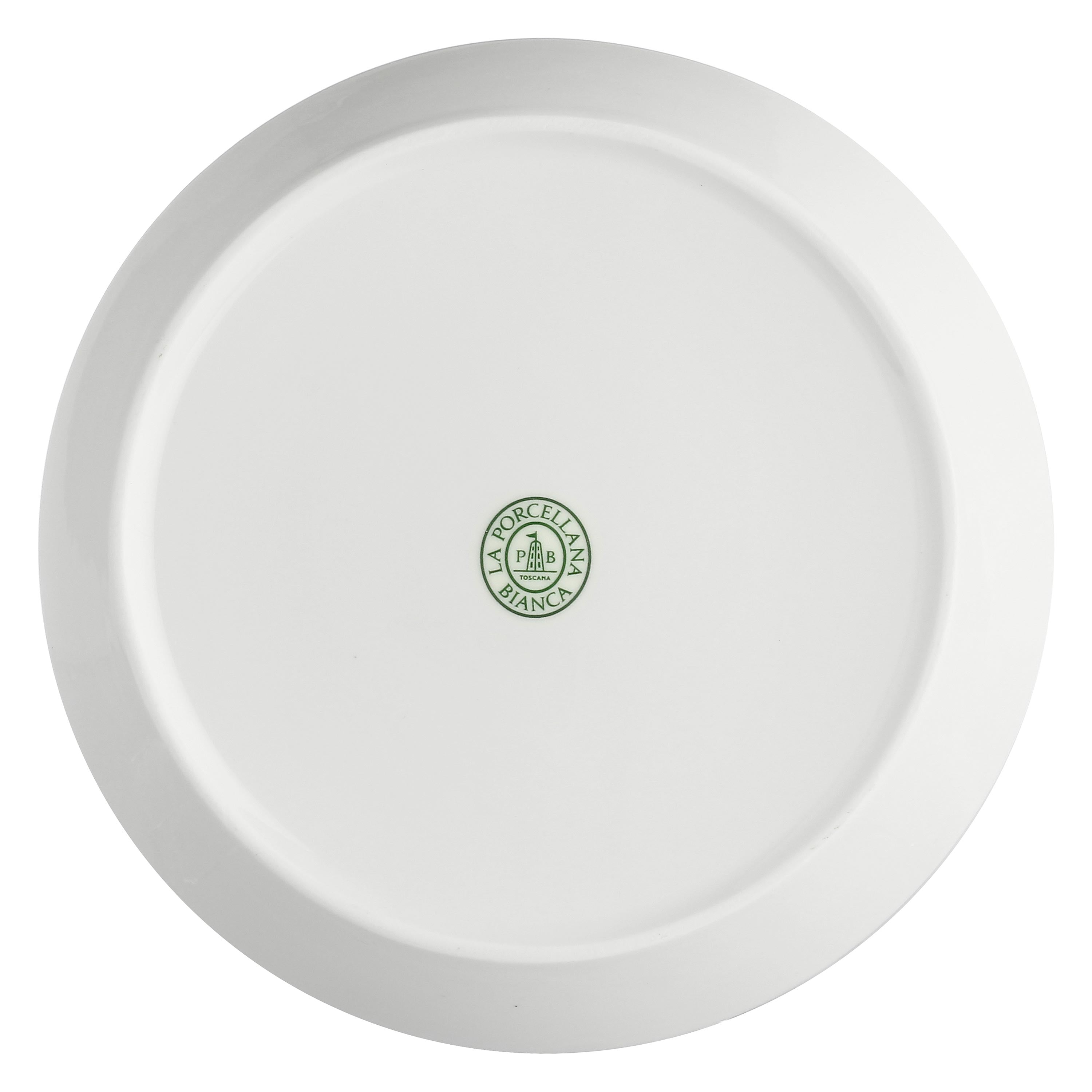 Set da 6, Gourmet Piatto Teso Fondo, Essenziale - Bone China, Ø21,5 cm