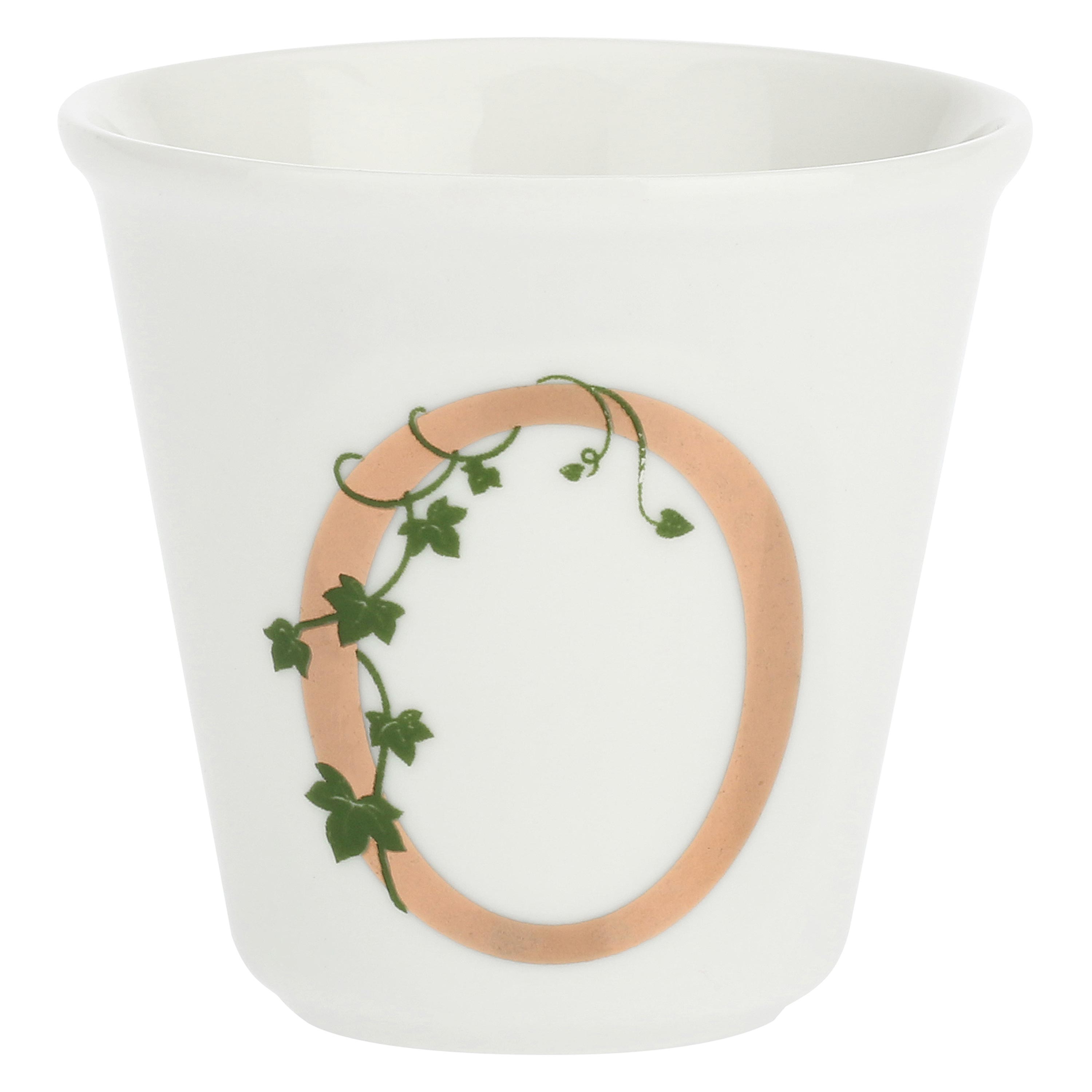 Bicchierino O C/Cucchiaino, Unico - Porcellana, 75 cc