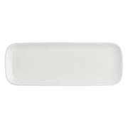 Set da 4, New Age Piatto Rettangolare, Essenziale - Bone China, 30x11x2,1 cm