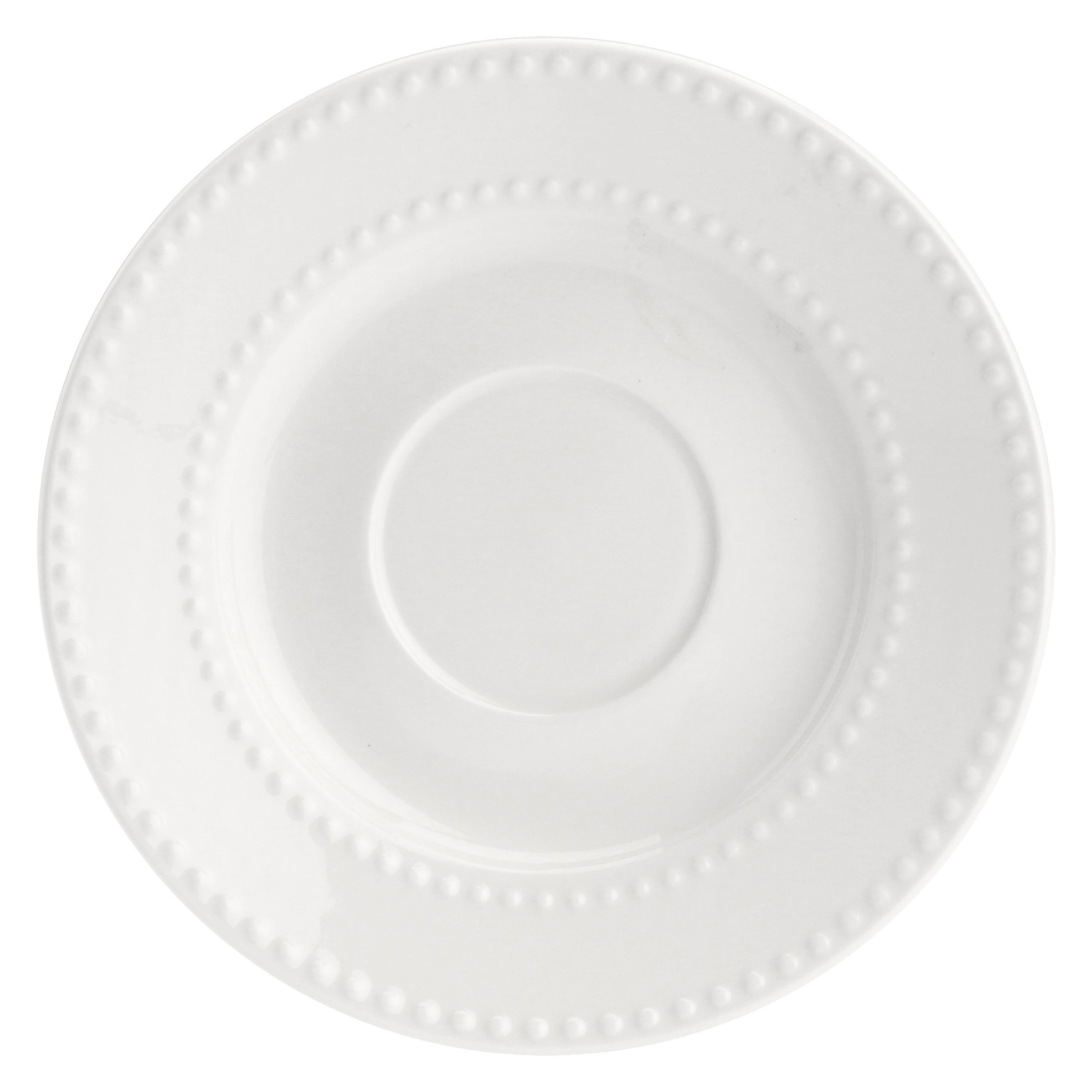 Set da 6, Tazza Te con piattino, Collina - New Bone China, 350 cc