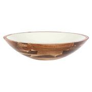Ciotola Maxi, Libeccio - Legno Smaltato, 25,4x25,4x7,2 cm