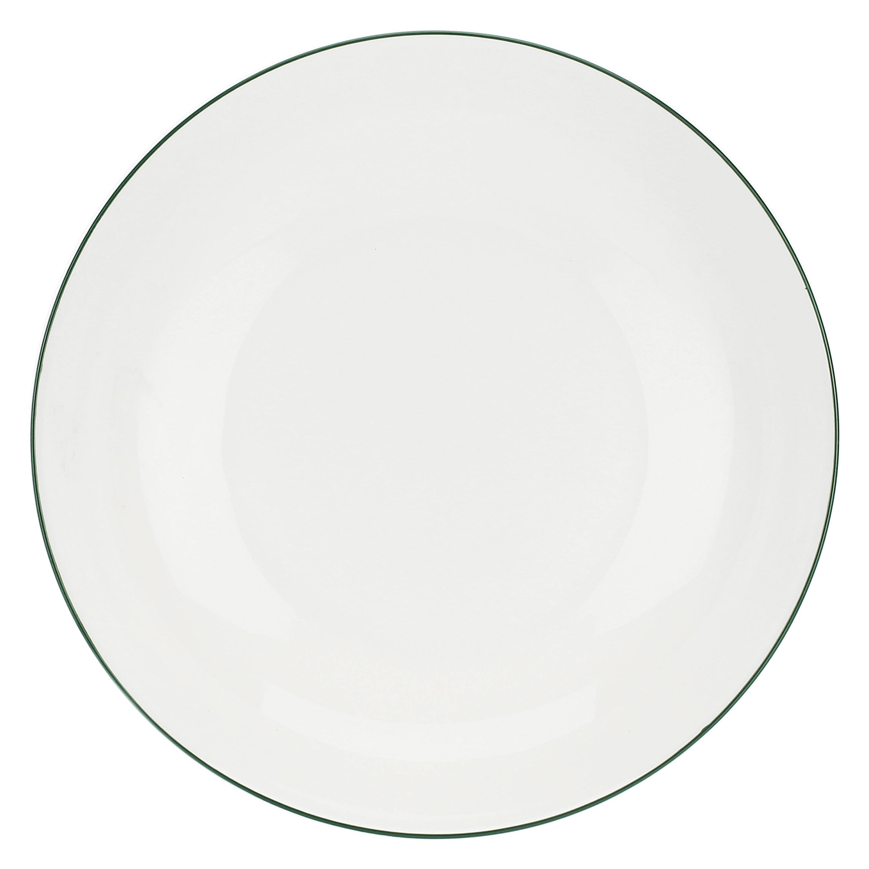 Set da 6, Piatto Fondo, Dintorno - Porcellana, Ø 20 cm