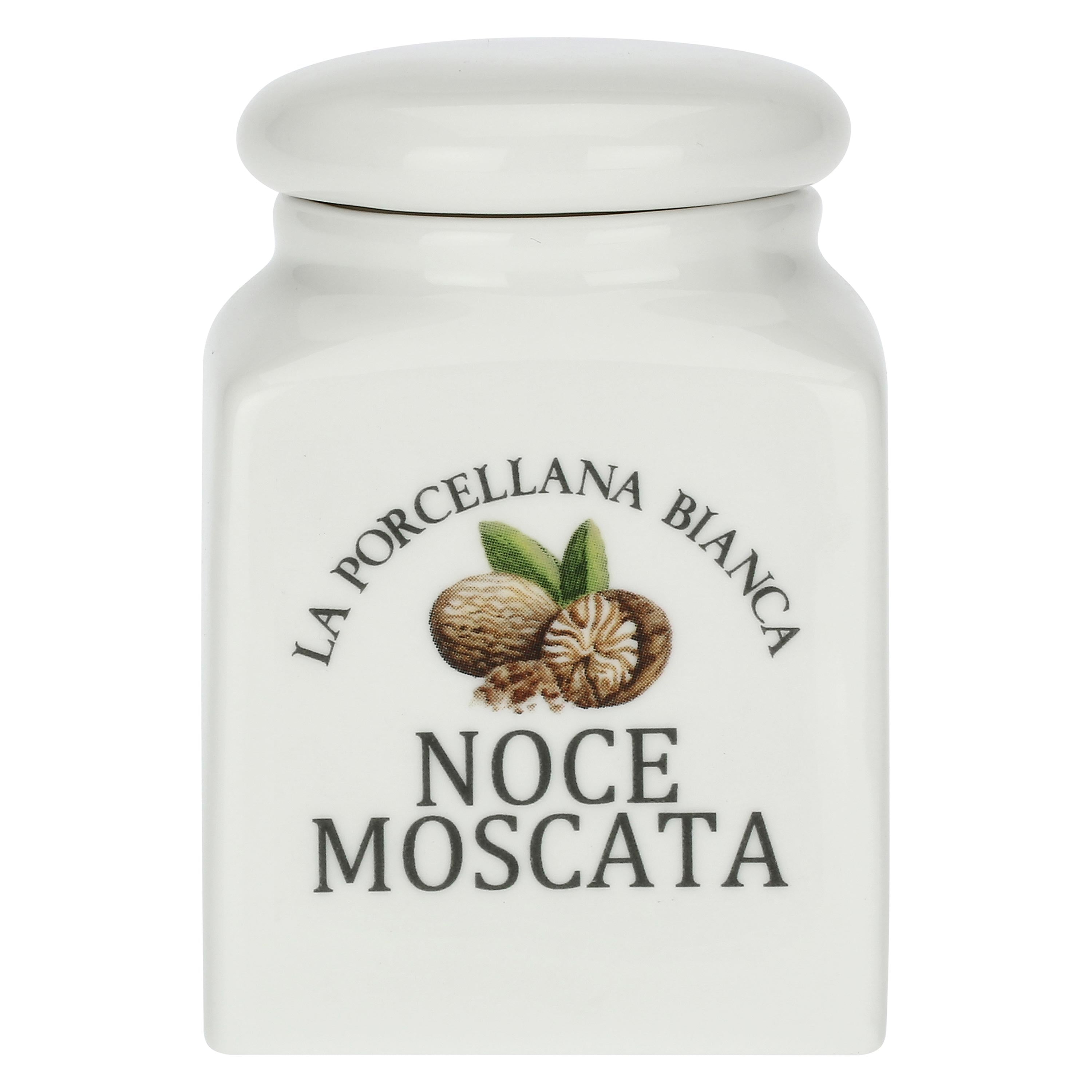 Barattolo Noce Moscata, Conserva - Porcellana, 0,175 L