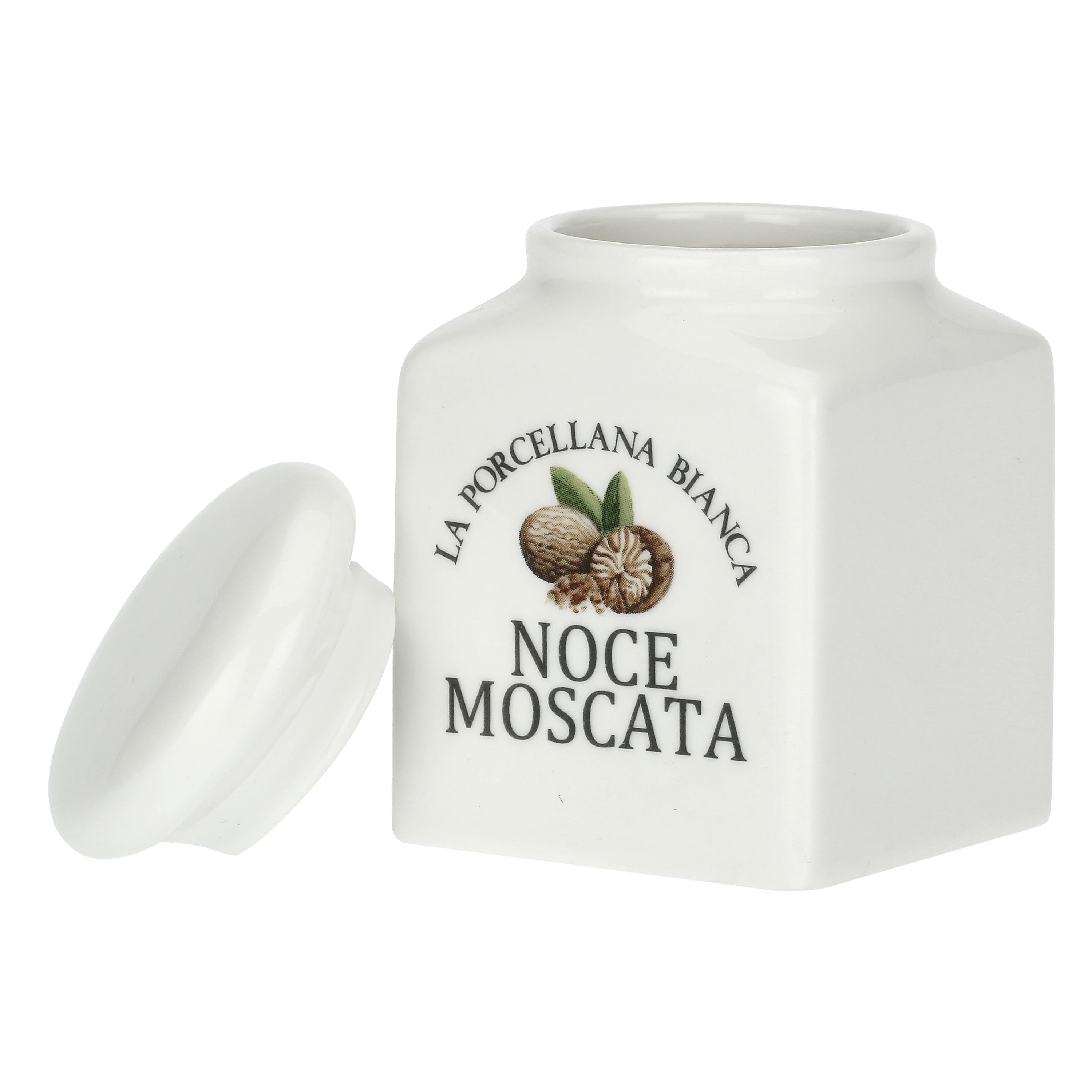 Barattolo Noce Moscata, Conserva - Porcellana, 0,175 L