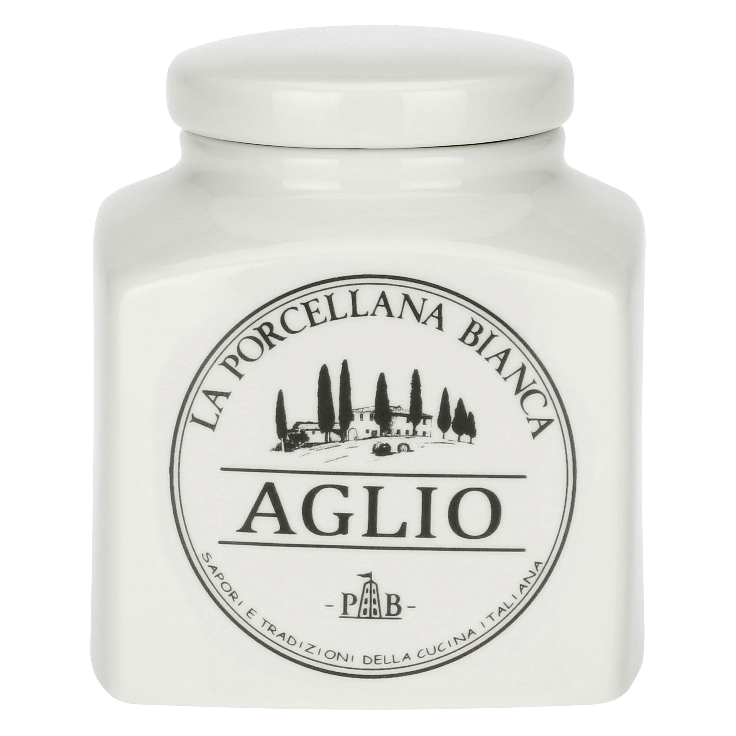Barattolo Aglio, Conserva - Porcellana, 0,5 L
