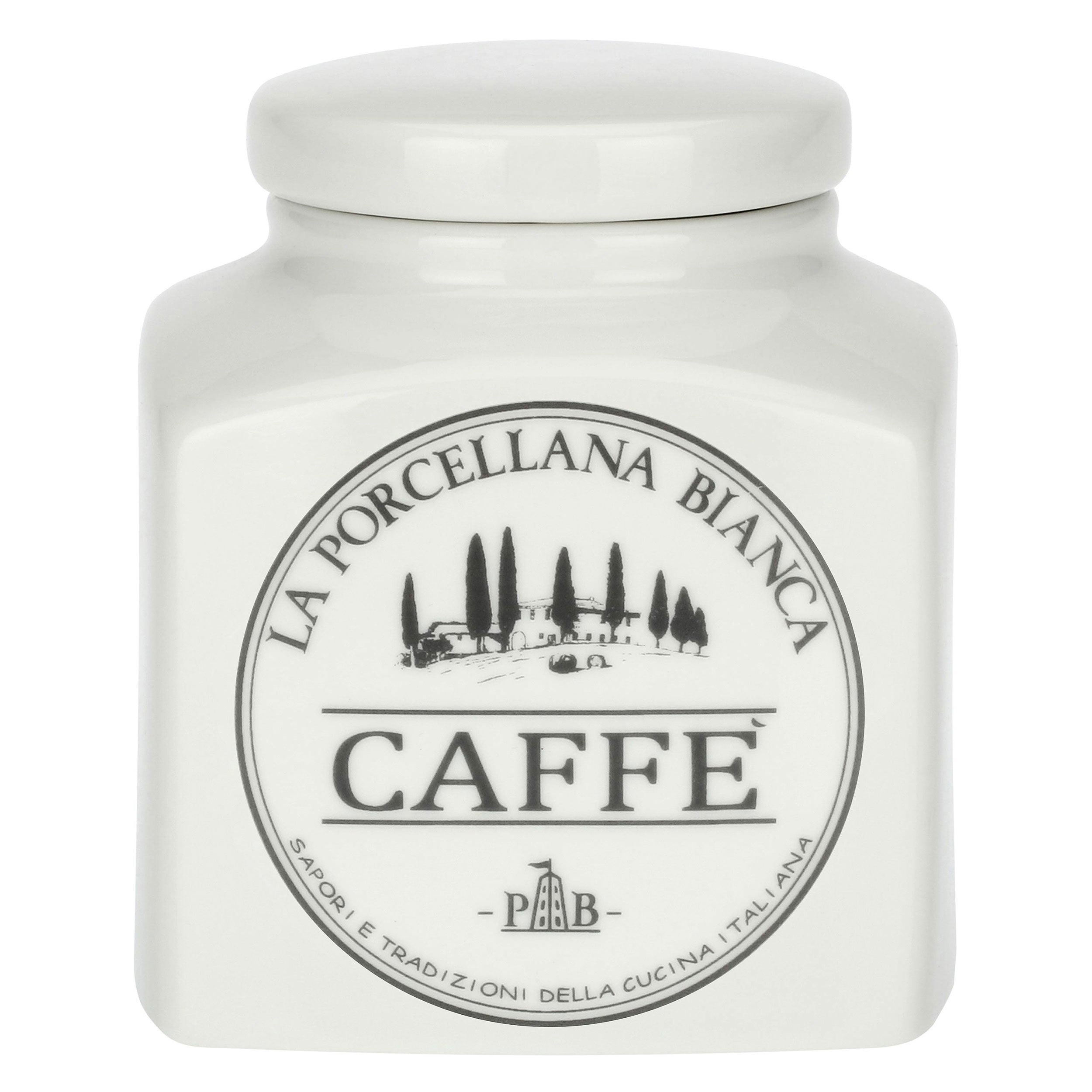 Barattolo Caffe', Conserva - Porcellana, 0,5 L