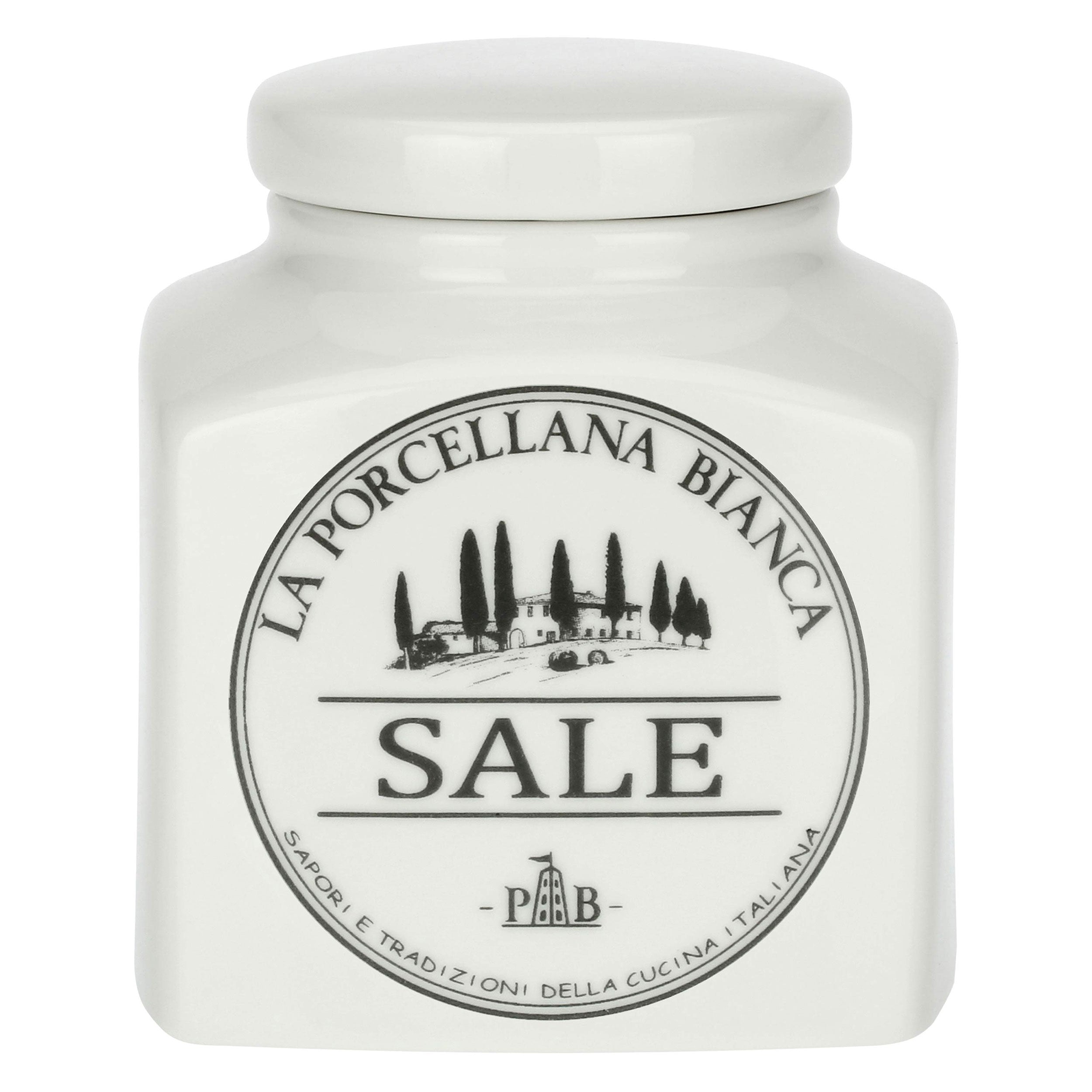 Barattolo Sale, Conserva - Porcellana, 0,5 L