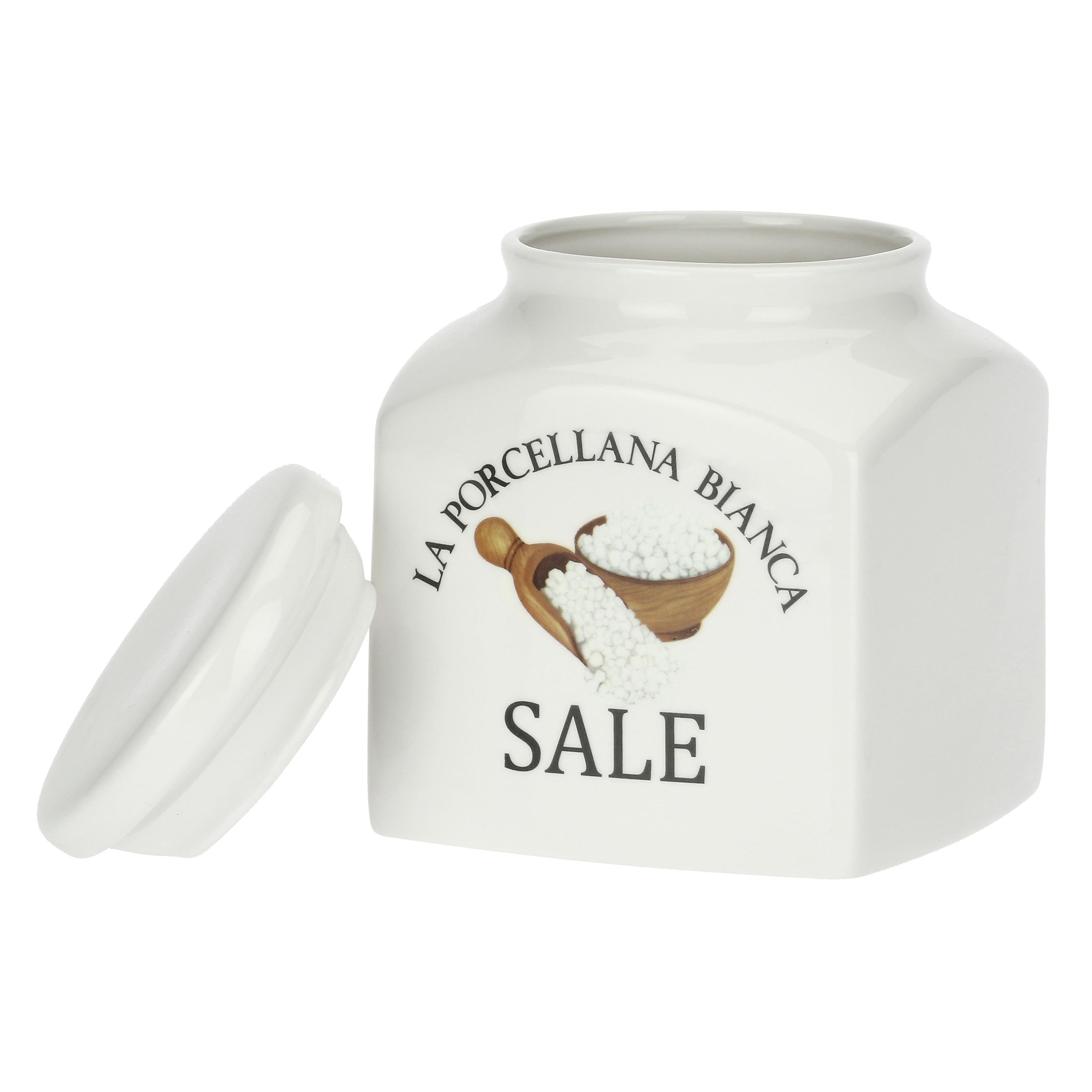 Barattolo Sale, Conserva - Porcellana, 1,1 L