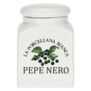 Barattolo Pepe Nero, Conserva - Porcellana, 0,175 L