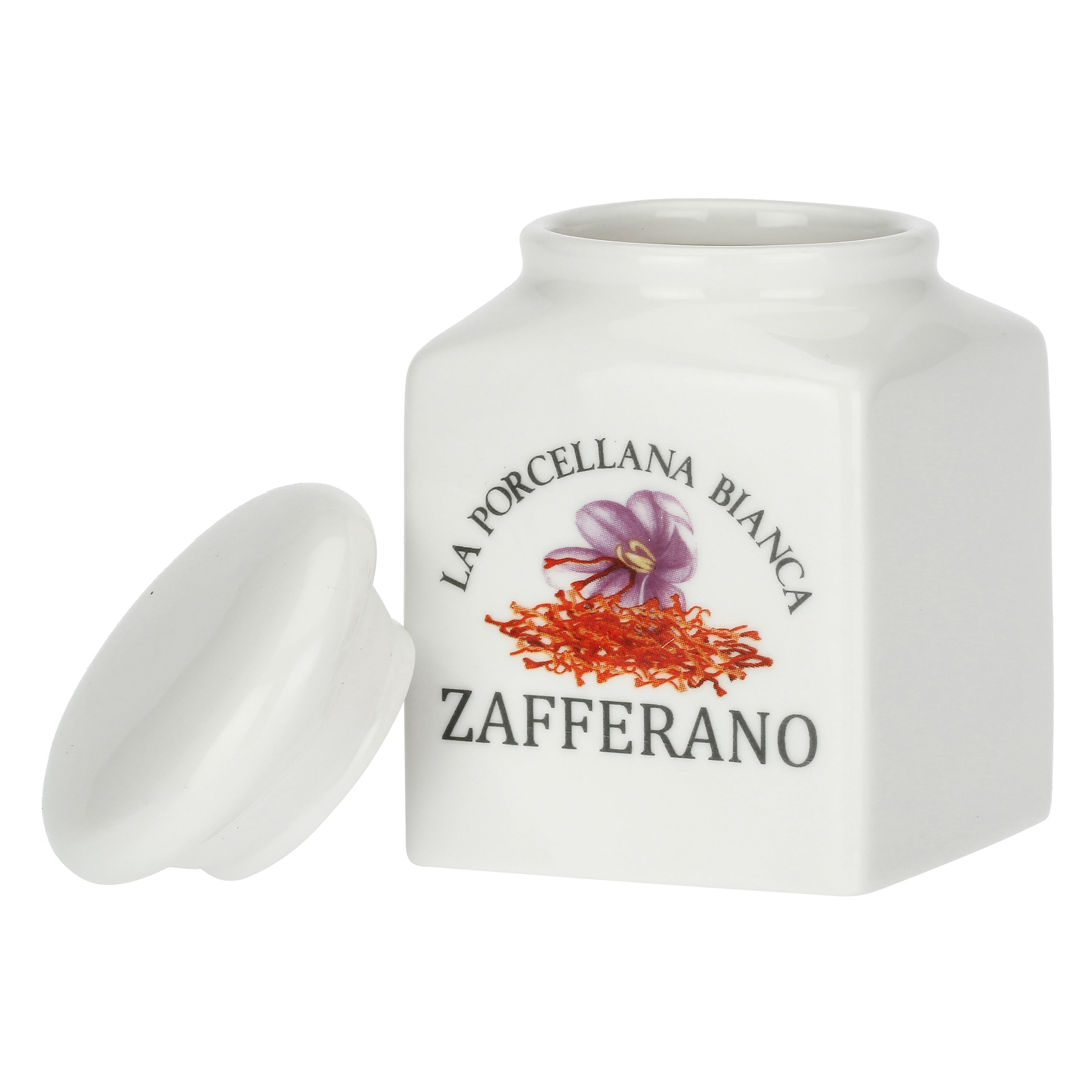 Barattolo Zafferano, Conserva - Porcellana, 0,175 L