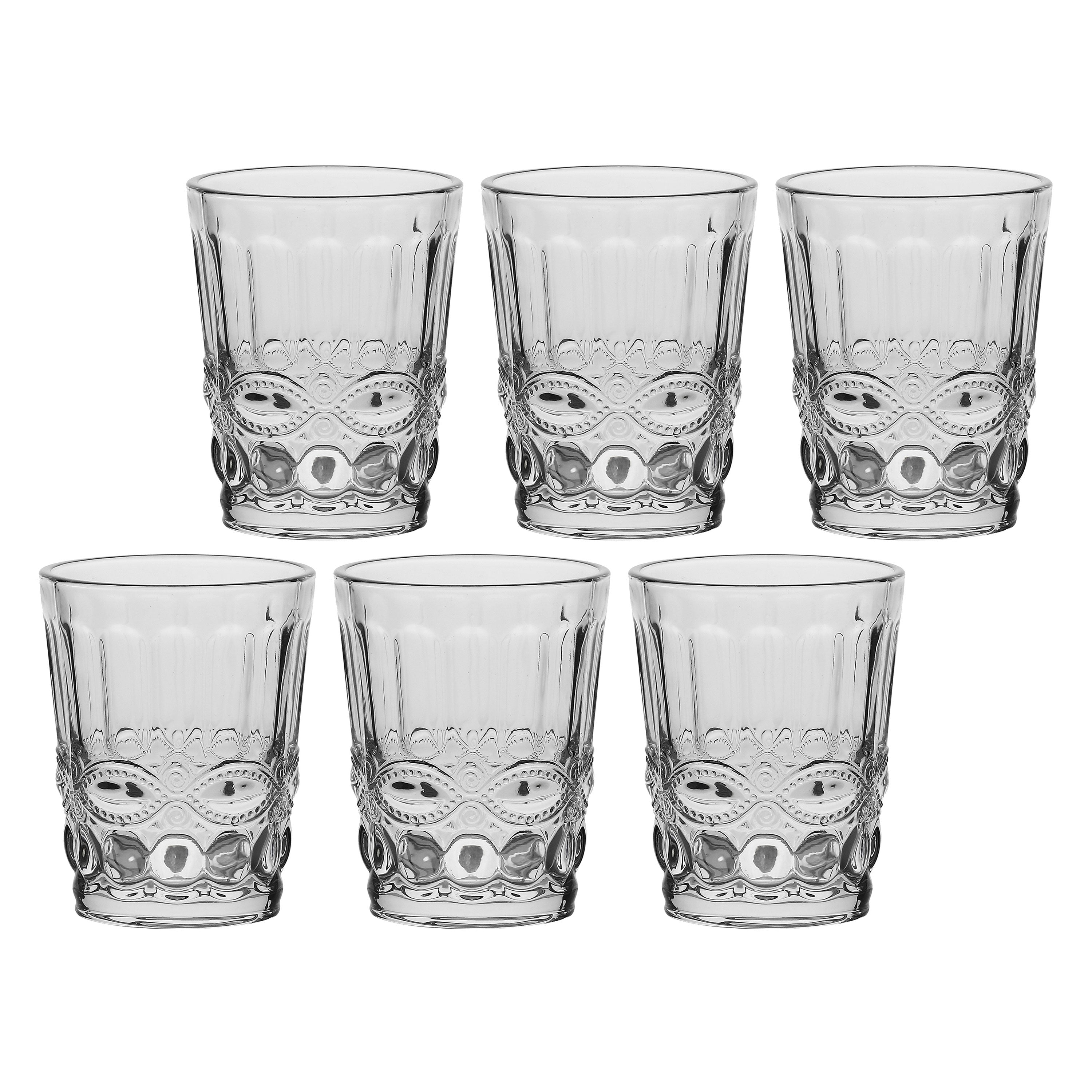 Set da 6, Bicchieri, Barberino - Porcellana, Ø8xh10 cm