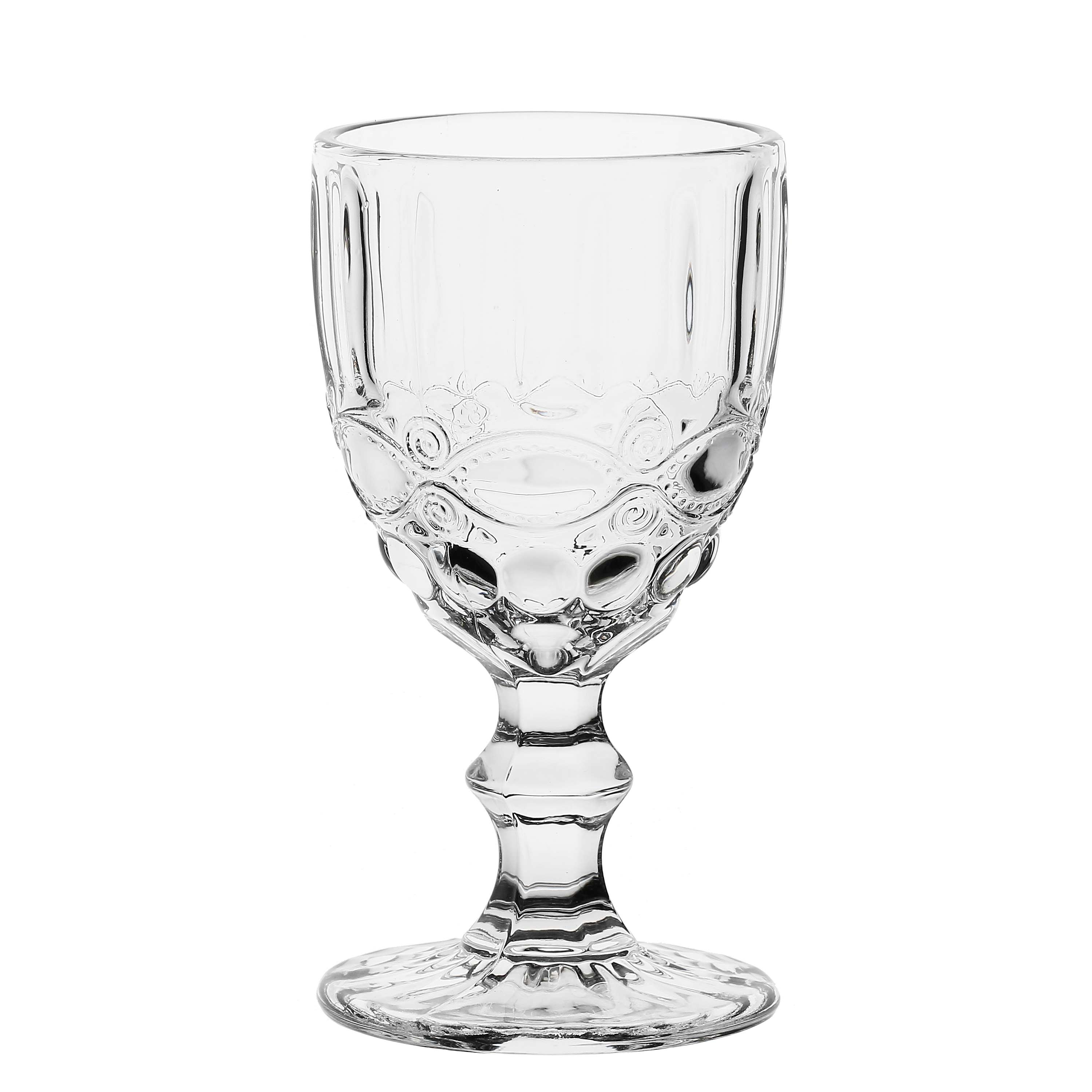 Set da 6, Calice, Barberino - Porcellana, Ø8xh15,5 cm