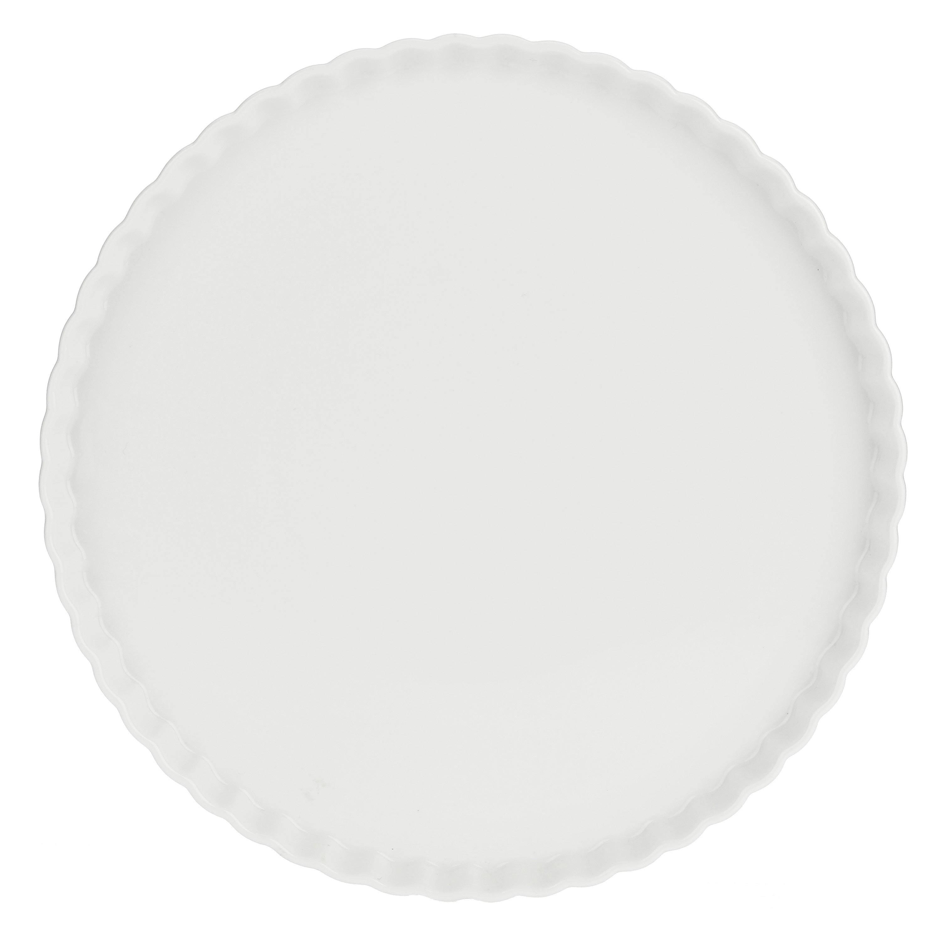 Alzata Piatto Torta, Arezzo - Porcellana, 29x9 cm