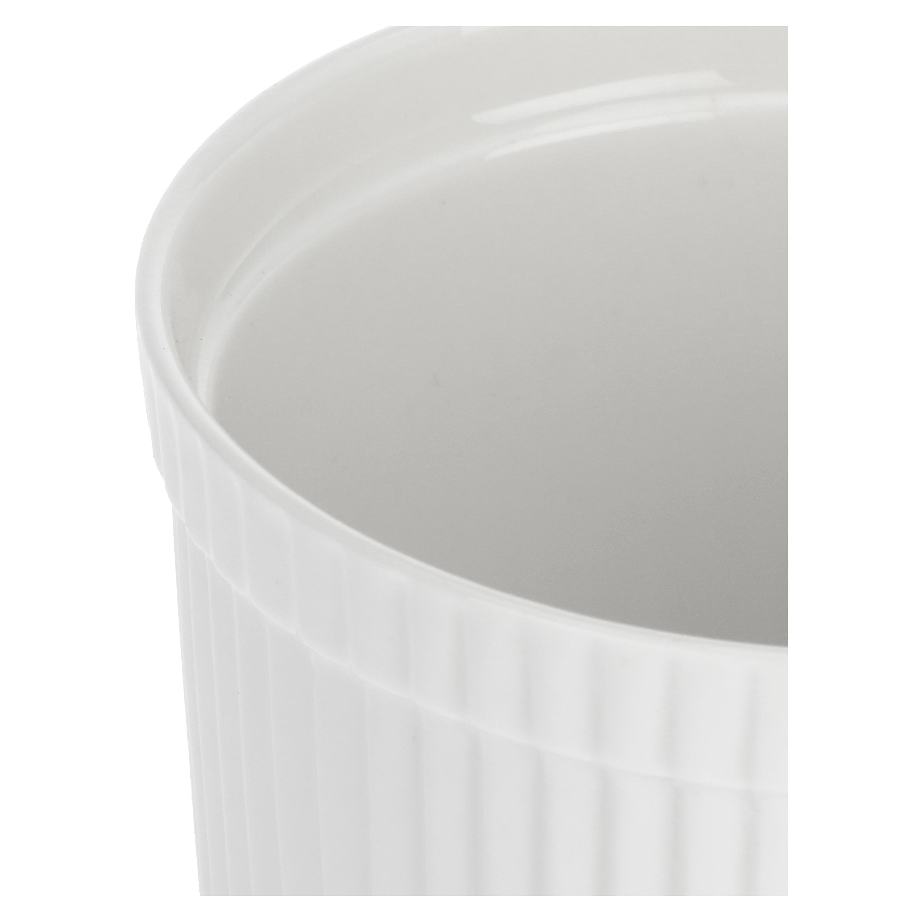 Set da 6, Ramequin, Arezzo - Porcellana, 10x6,5 cm