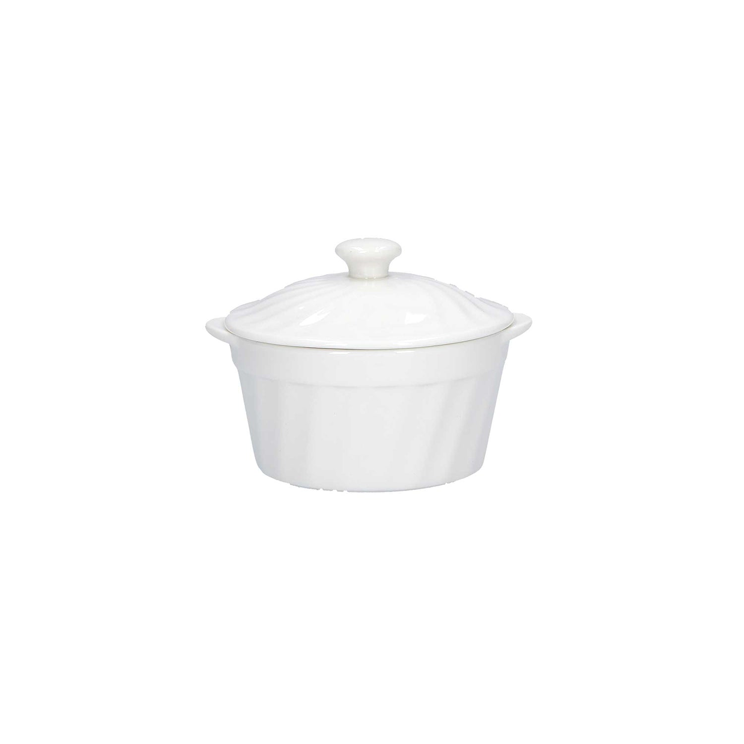 Set da 4, Ramequin Con Coperchio, Arezzo - Resina, Ø 9,5 h5 cm