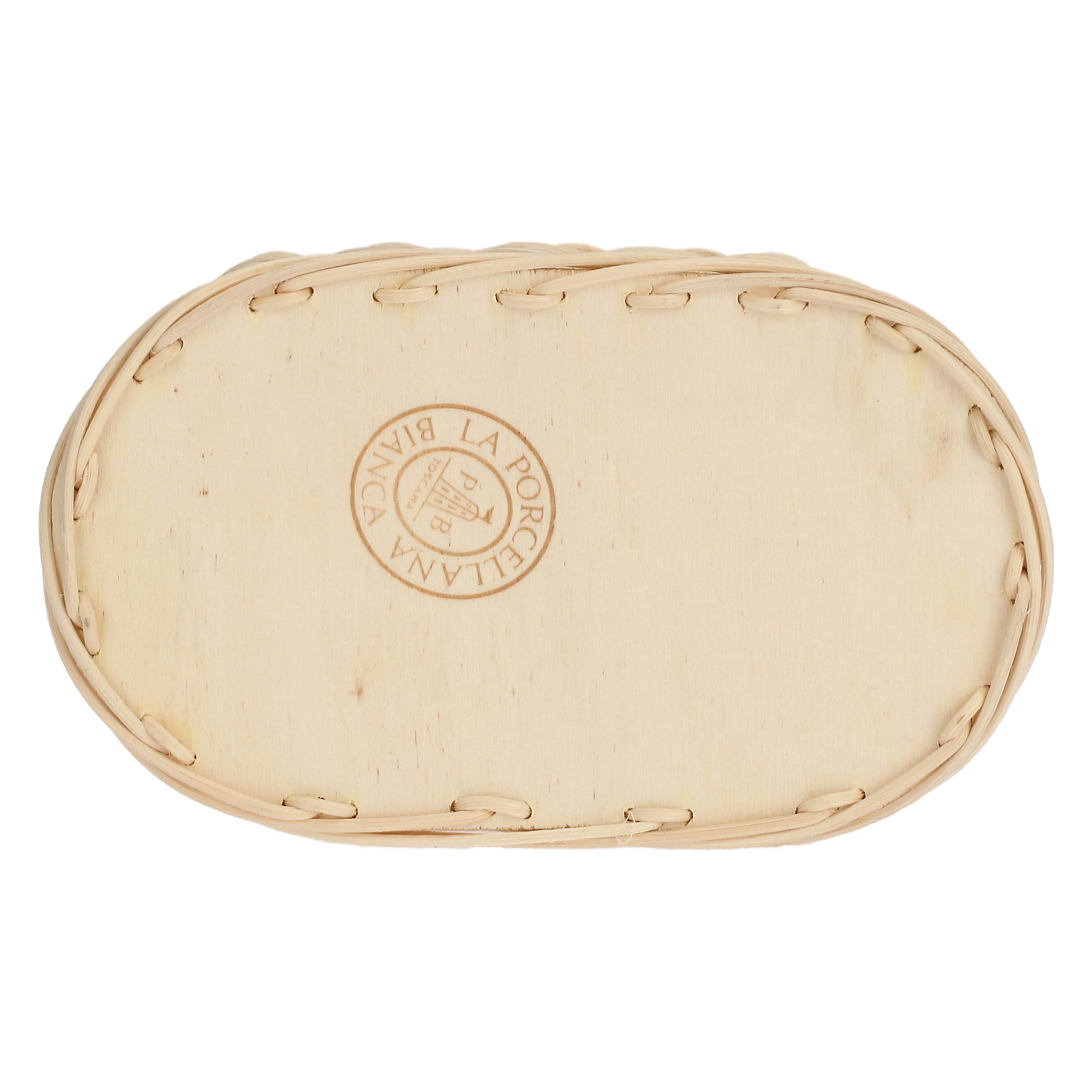 Base Bottiglie Olio E Aceto, Midollino - Midollino, 15,5x10xh7 cm
