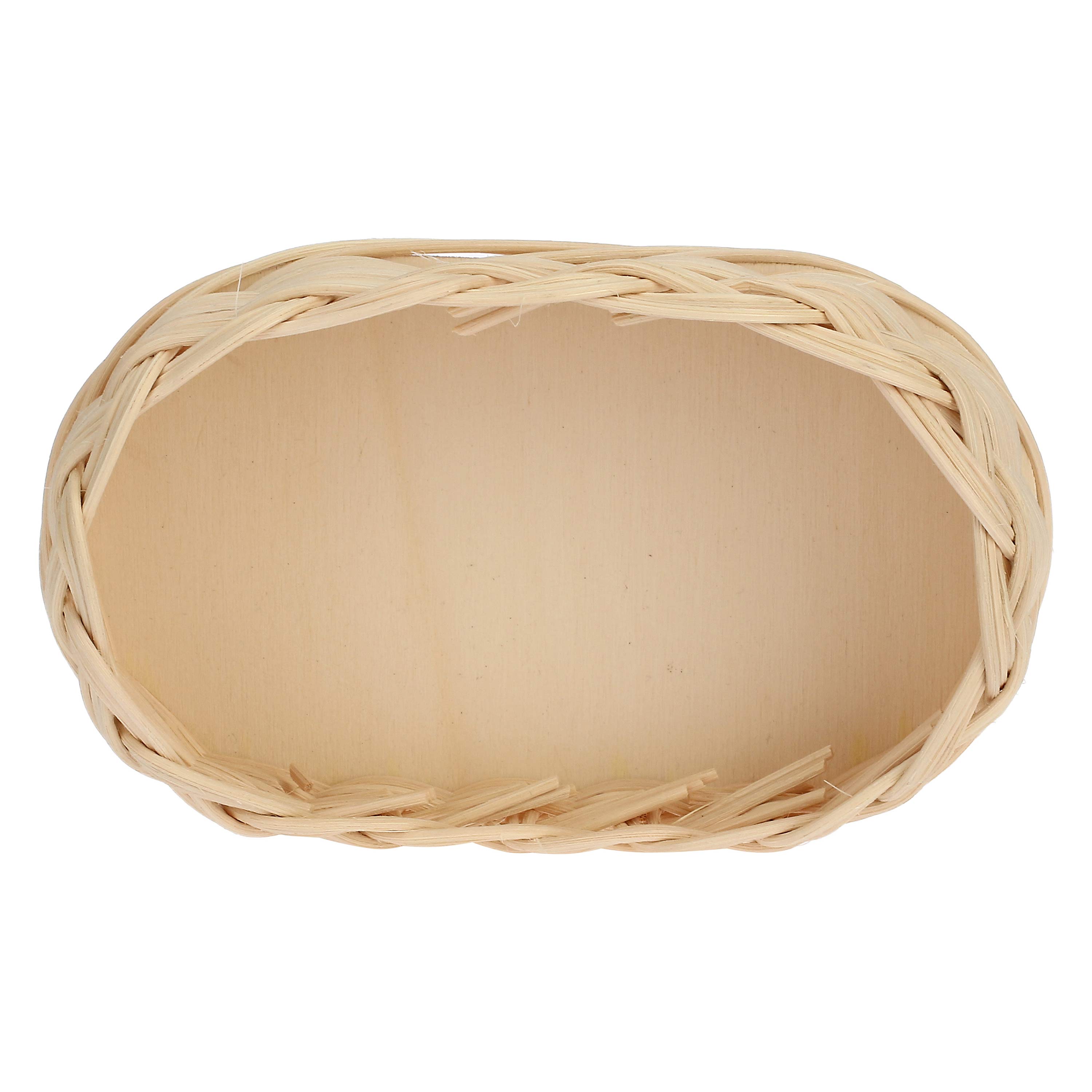 Base Bottiglie Olio E Aceto, Midollino - Midollino, 15,5x10xh7 cm