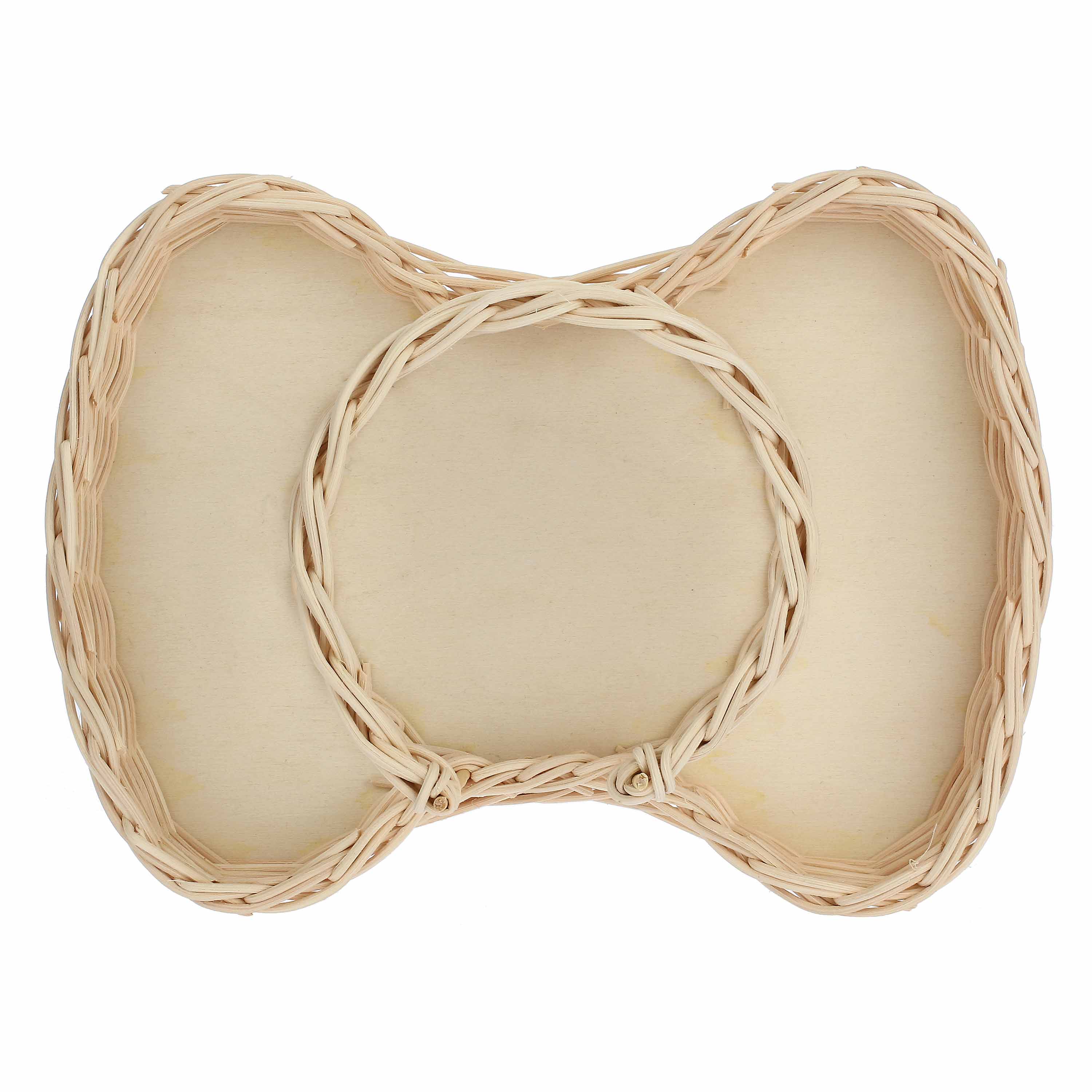 Cestello Tazze Caffe', Midollino - Midollino, 27x21x8 cm