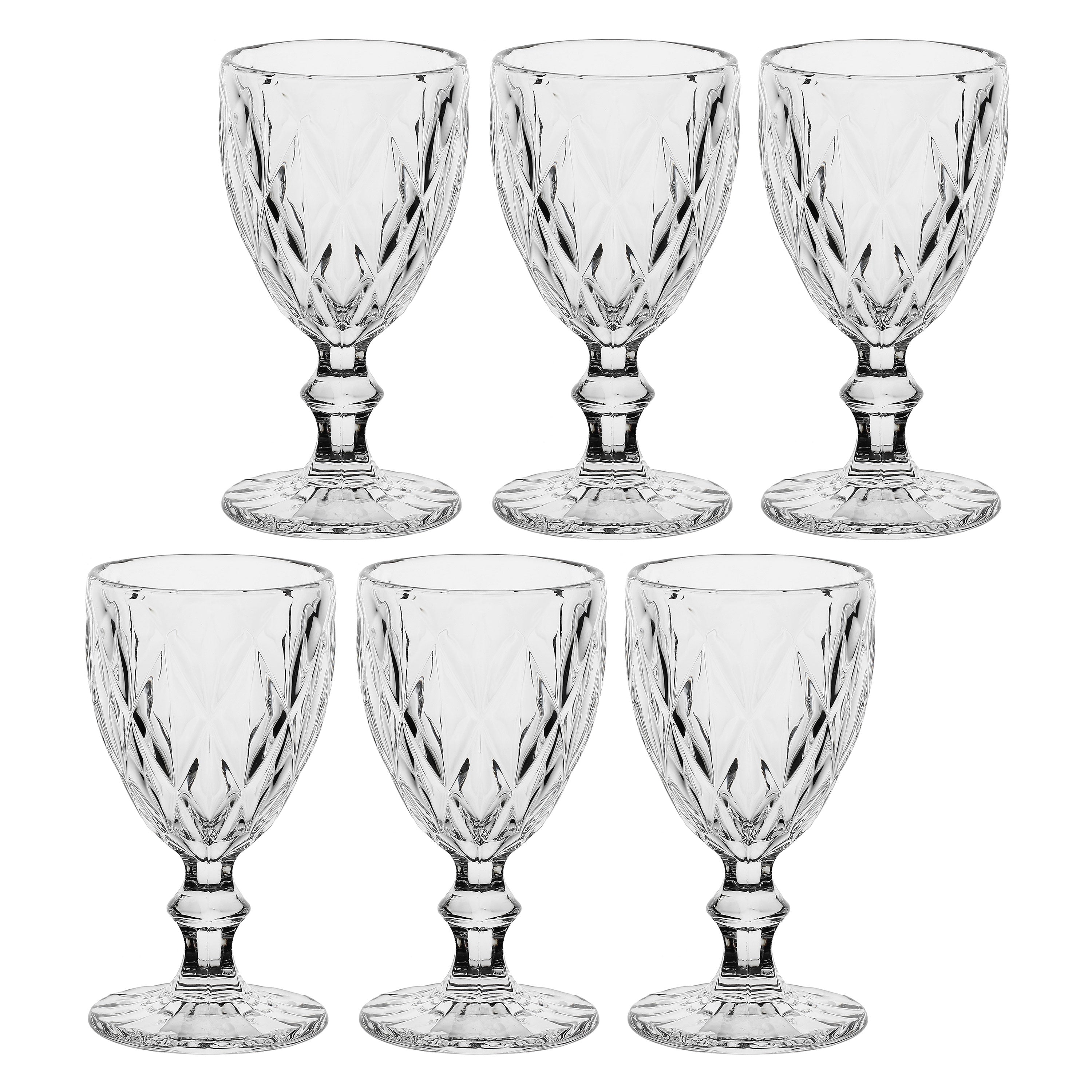 Set da 6, Calice, Ømond - Vetro, Ømond Calice 250 cc, Vetro