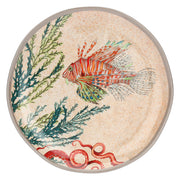 Set da 2, Piatto Frutta, Sea Life - Melamina, Ø 21 cm
