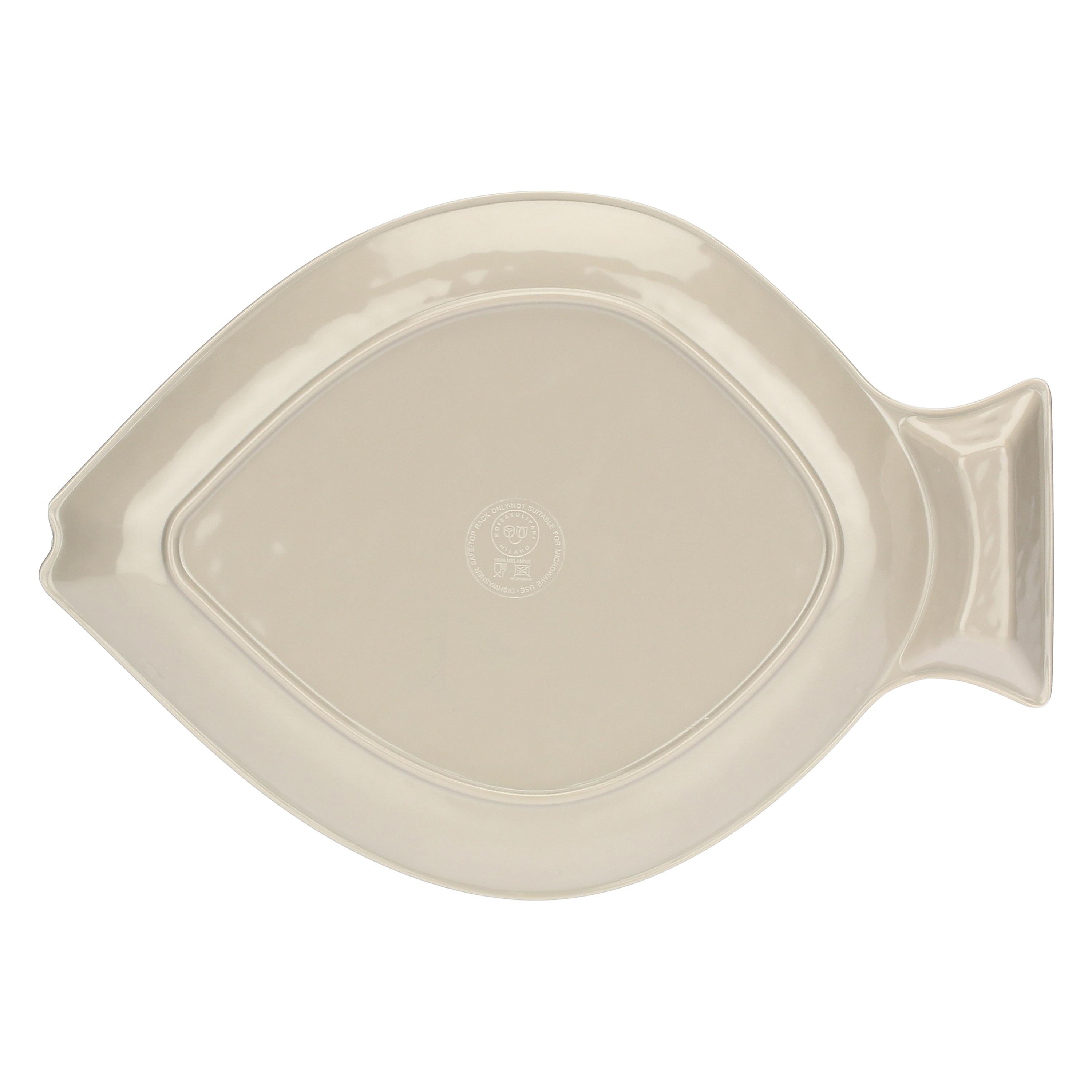 Set da 2, Piatto Pesce, Sea Life - Melamina, 33x23 cm