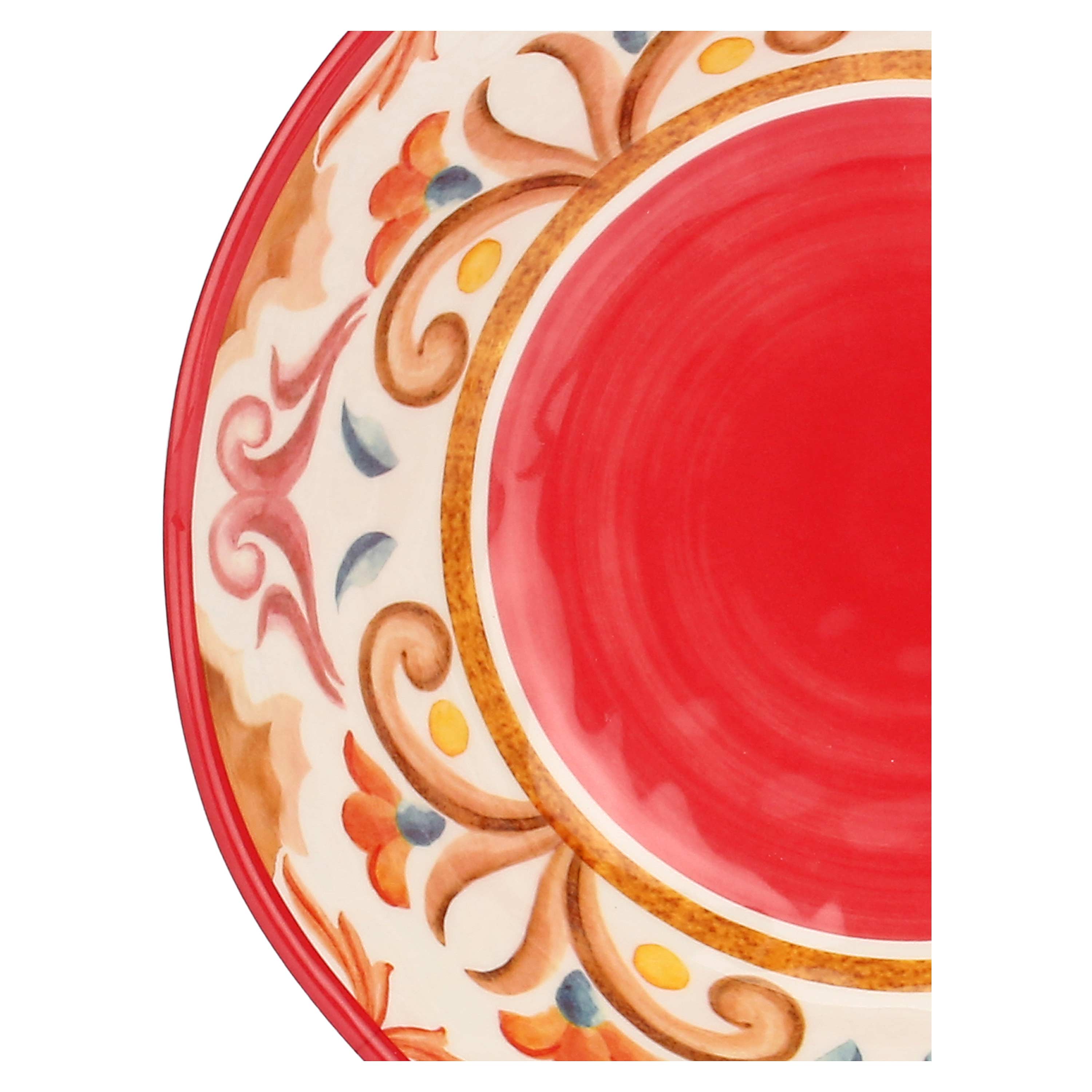 Set da 2, Piatto Fondo, Borgo - Melamina, Ø 19,5 cm