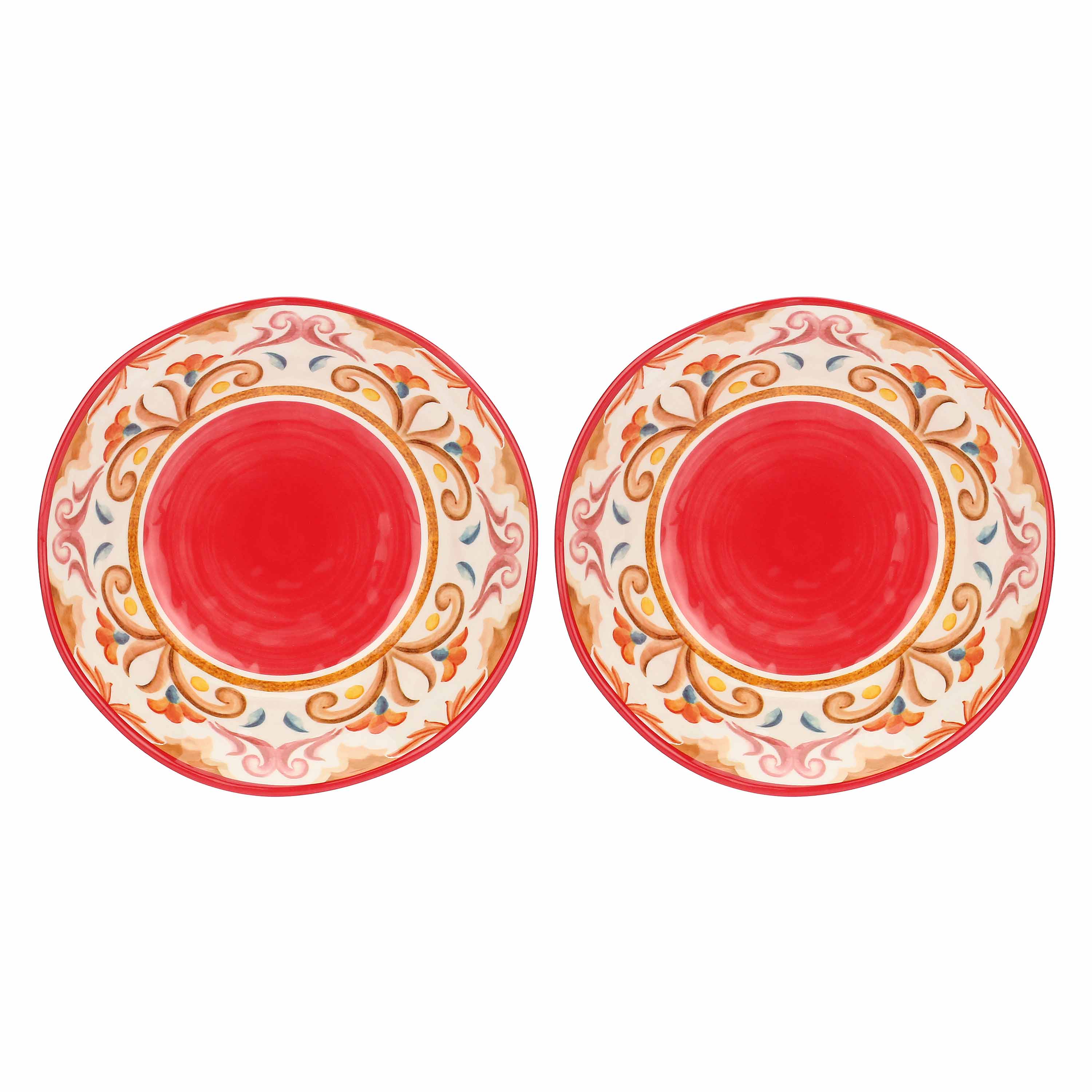 Set da 2, Piatto Fondo, Borgo - Melamina, Ø 19,5 cm