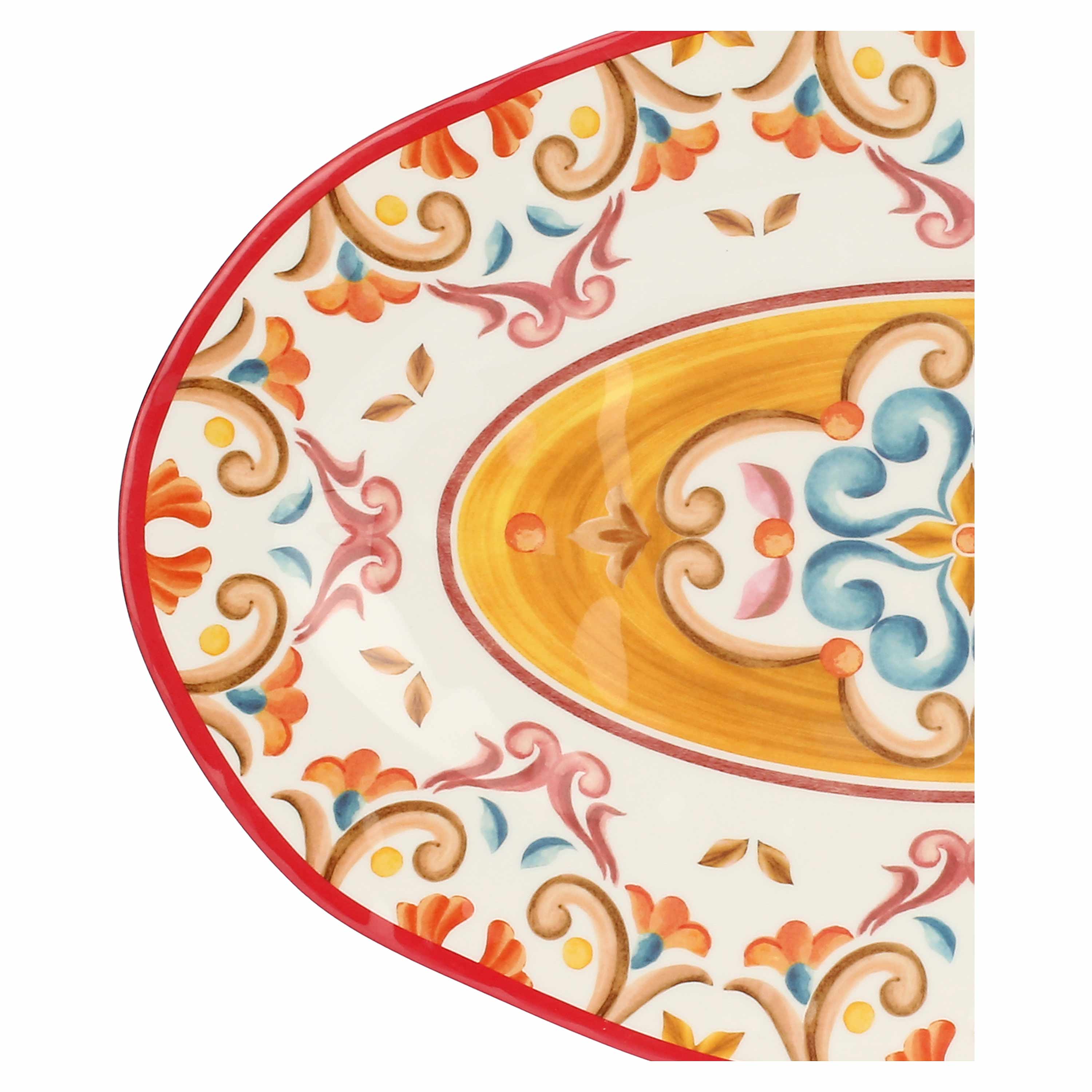 Vassoio Ovale, Borgo - Melamina, 45x30 cm