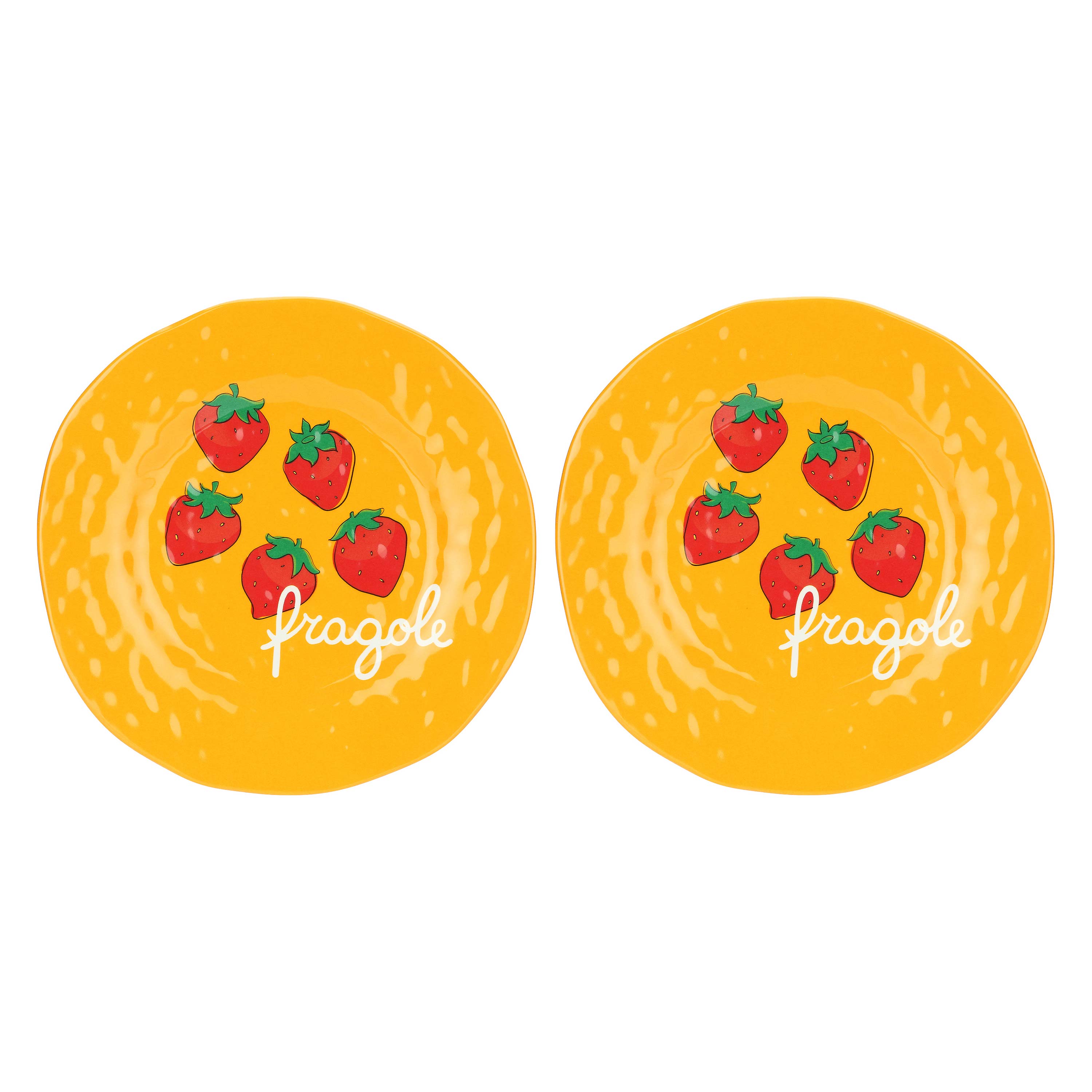 Set da 2, Piatto Frutta, Med Land - Melamina, Ø 21 cm