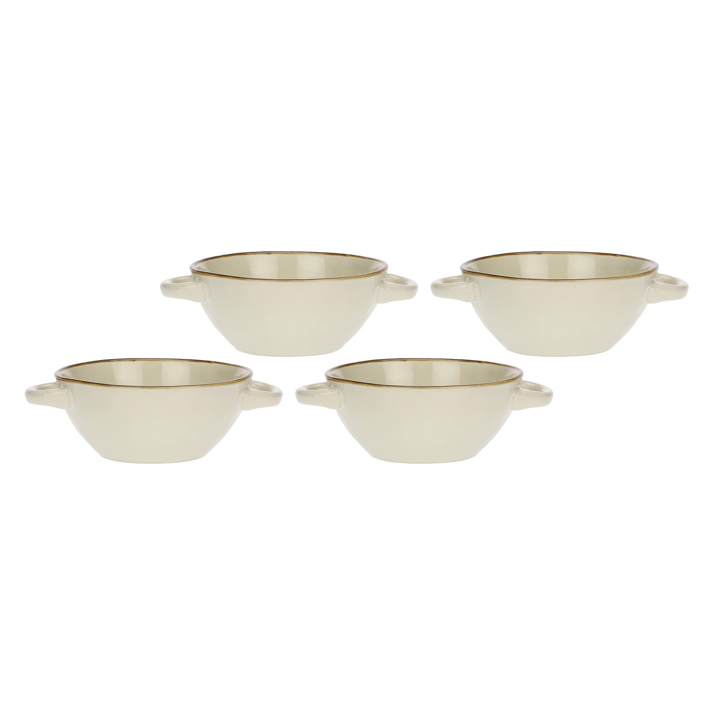 Set da 4, Ciotole Zuppa, Concerto - Gres