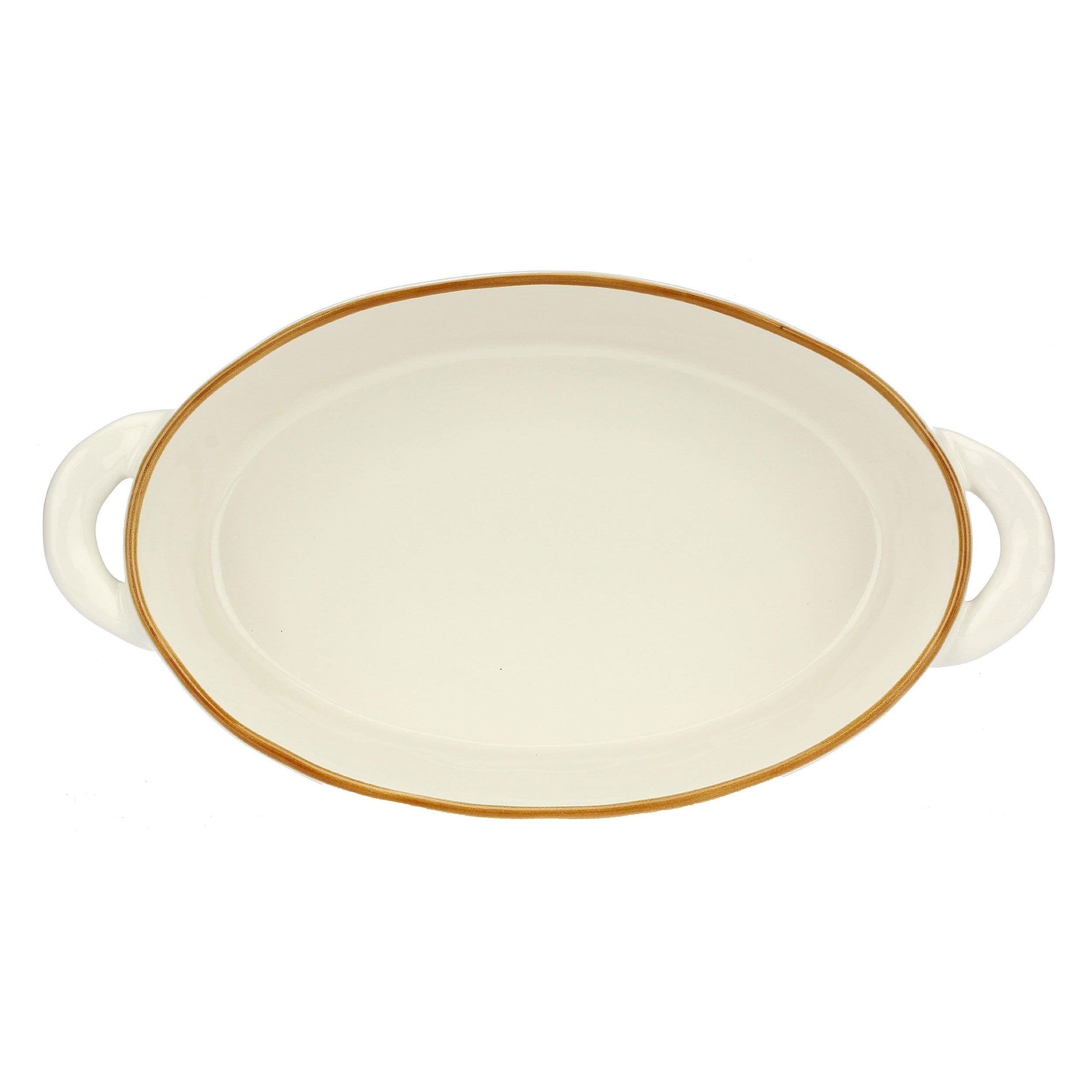 Teglia Ovale, Concerto - Gres, 31x17,3x7 cm