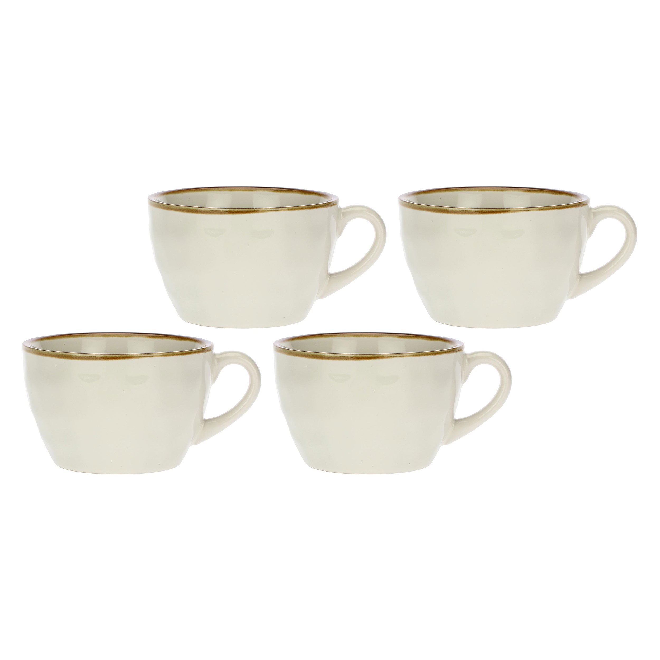Set da 4, Tazza Colazione, Concerto - Gres, 420 cc