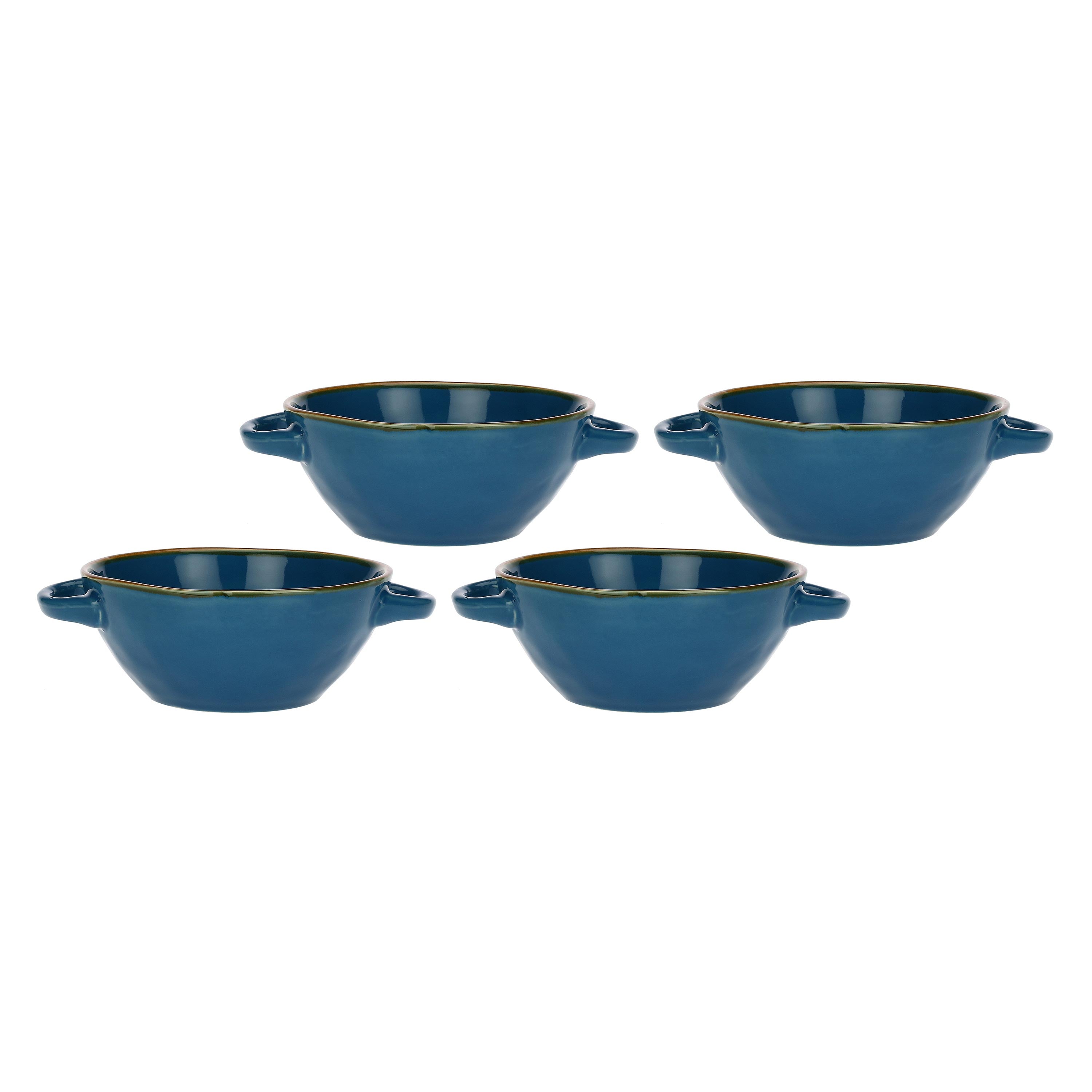 Set da 4, Ciotole Zuppa, Concerto - Gres