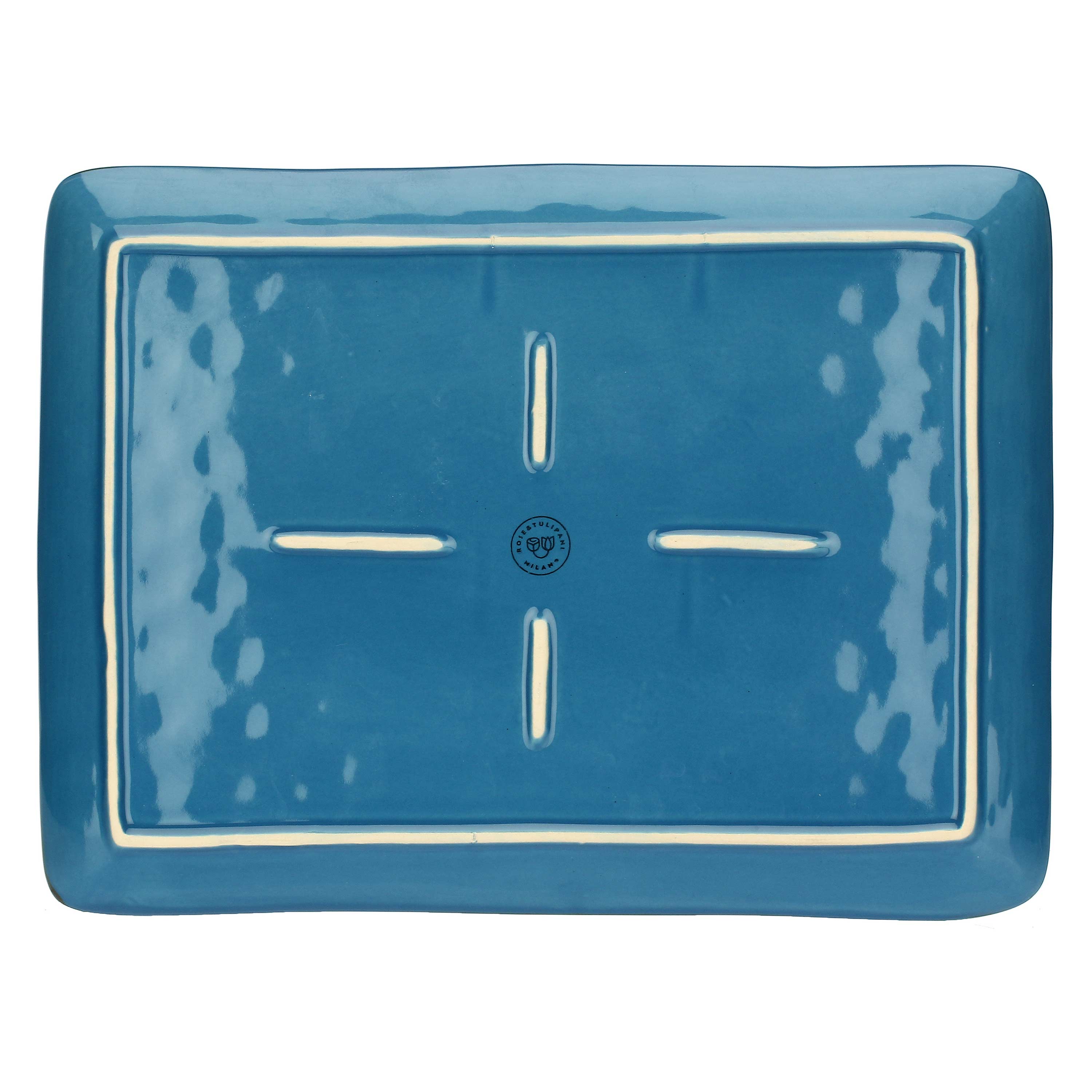 Avio Blue, Concerto - Stoneware, 36x26.6 cm