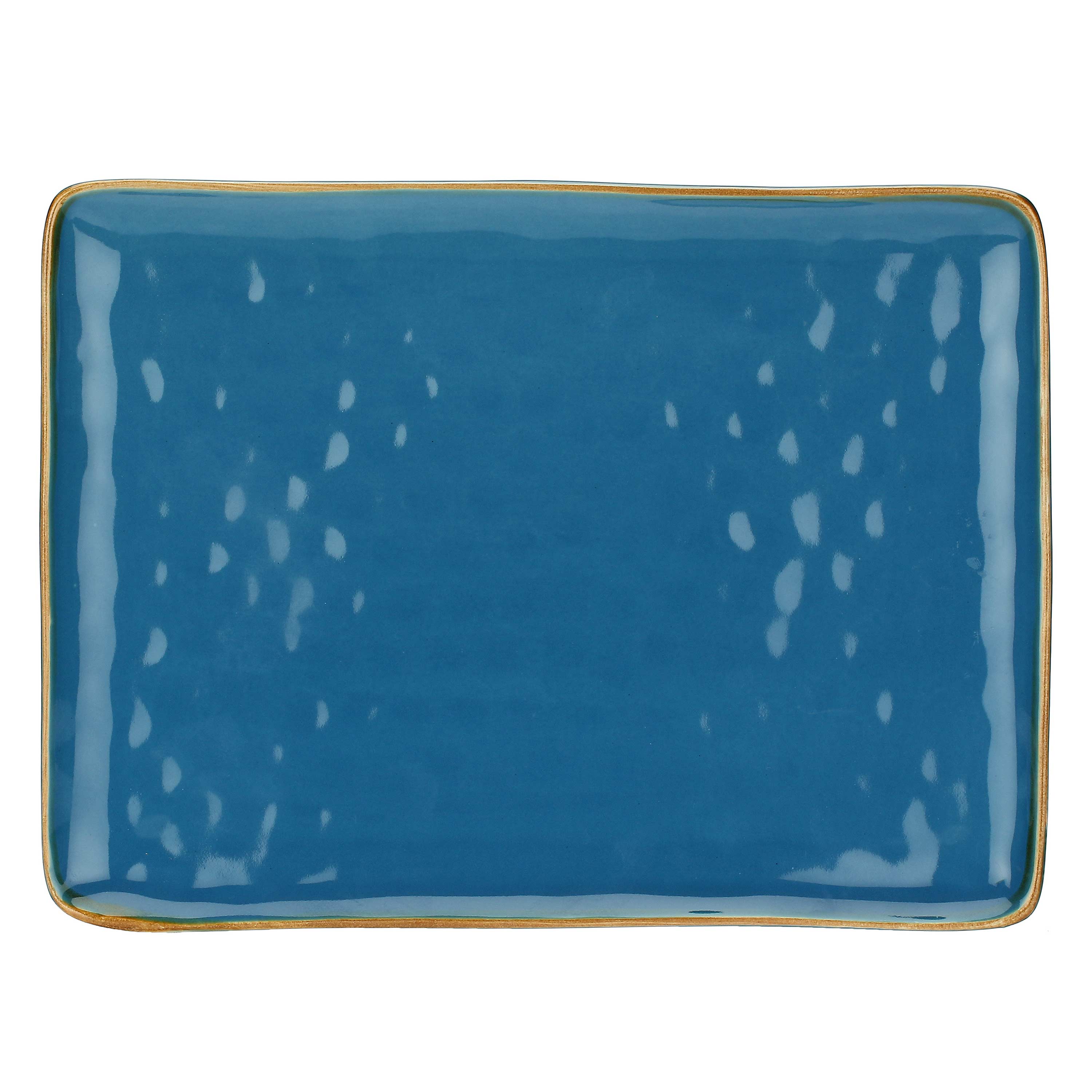 Avio Blue, Concerto - Stoneware, 36x26.6 cm