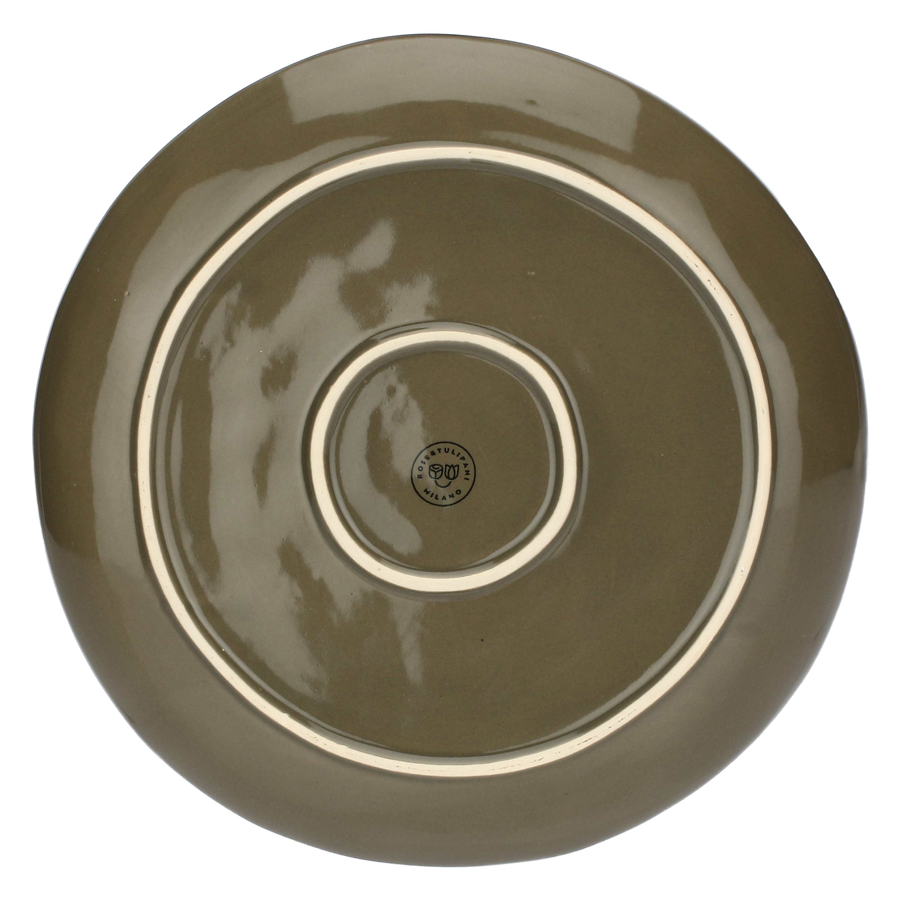 Set da 4, Piatto Piano, Concerto - Gres, 27 cm