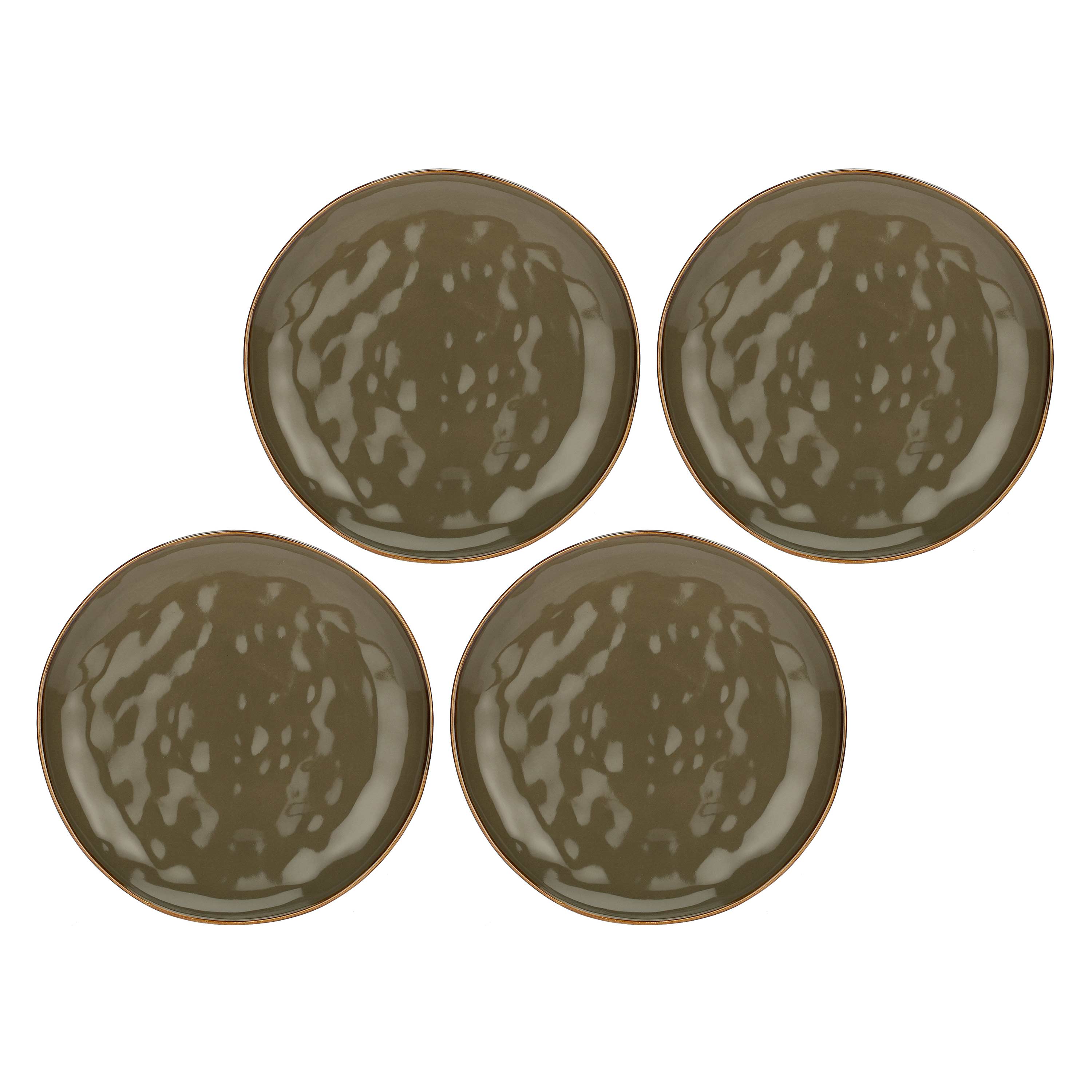 Set da 4, Piatto Piano, Concerto - Gres, 27 cm