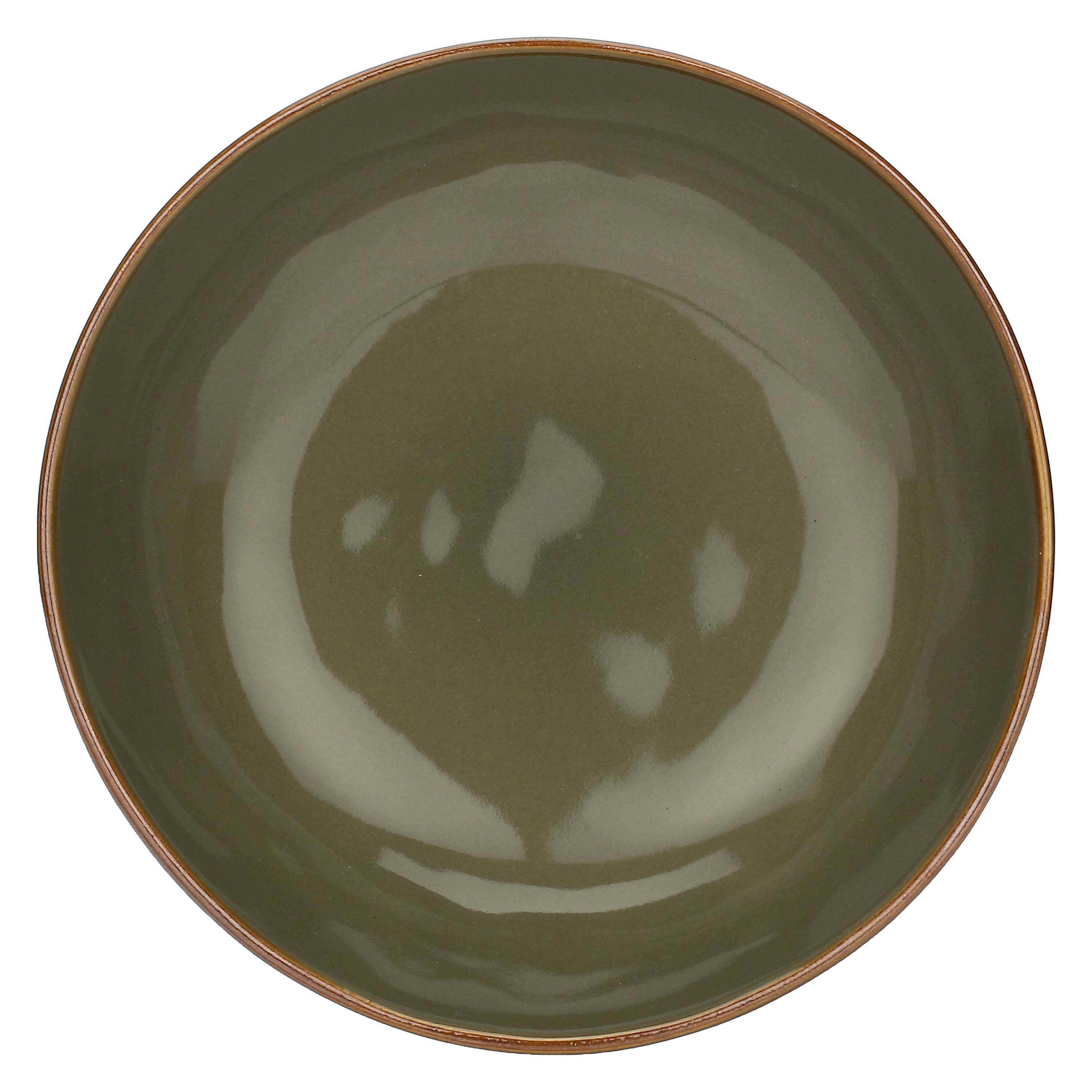 Set da 4, Piatto Fondo, Concerto - Gres, 21 cm