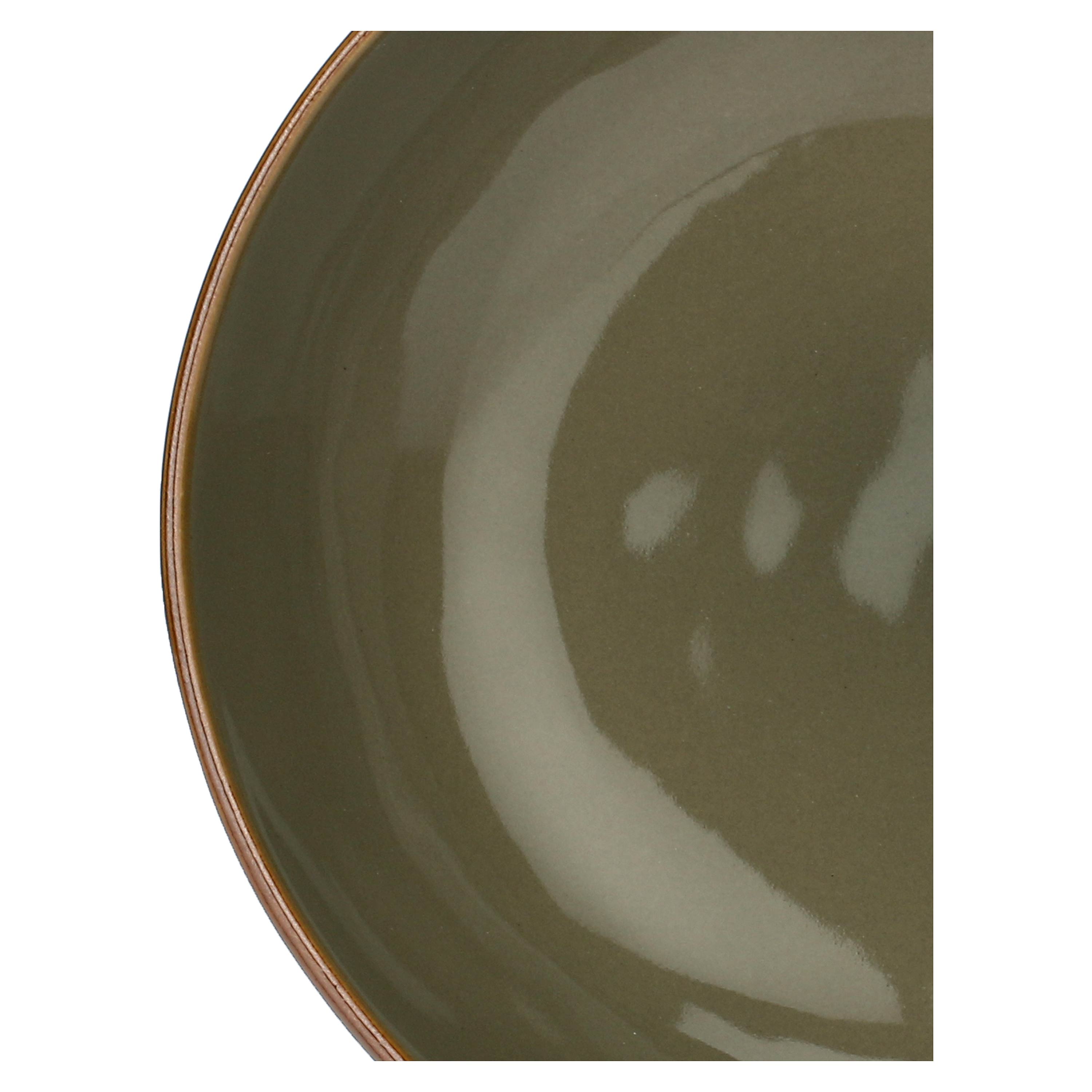 Set da 4, Piatto Fondo, Concerto - Gres, 21 cm