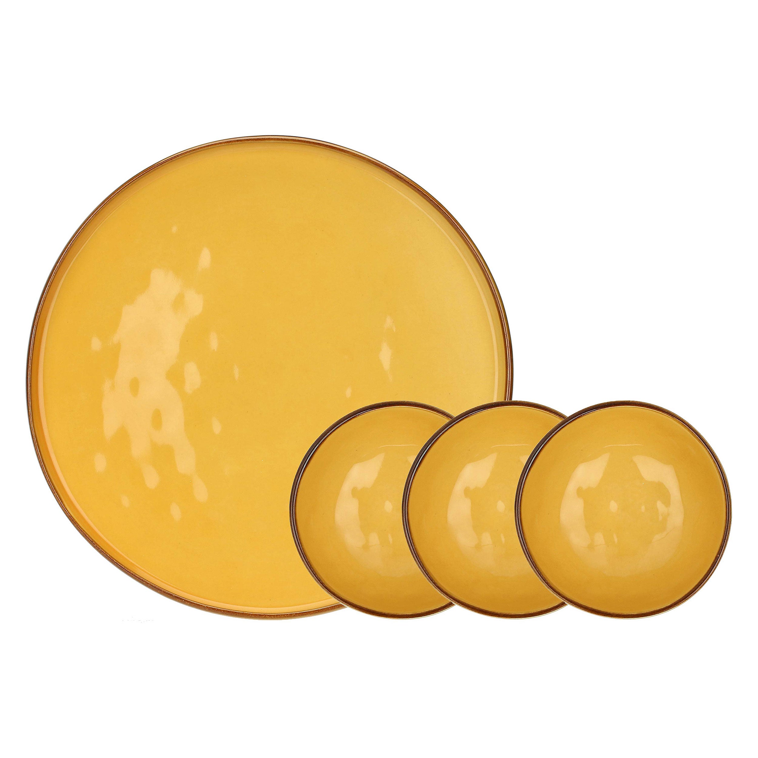 Ocra Concerto Aperitif Set - Stoneware, Ø 27 cm