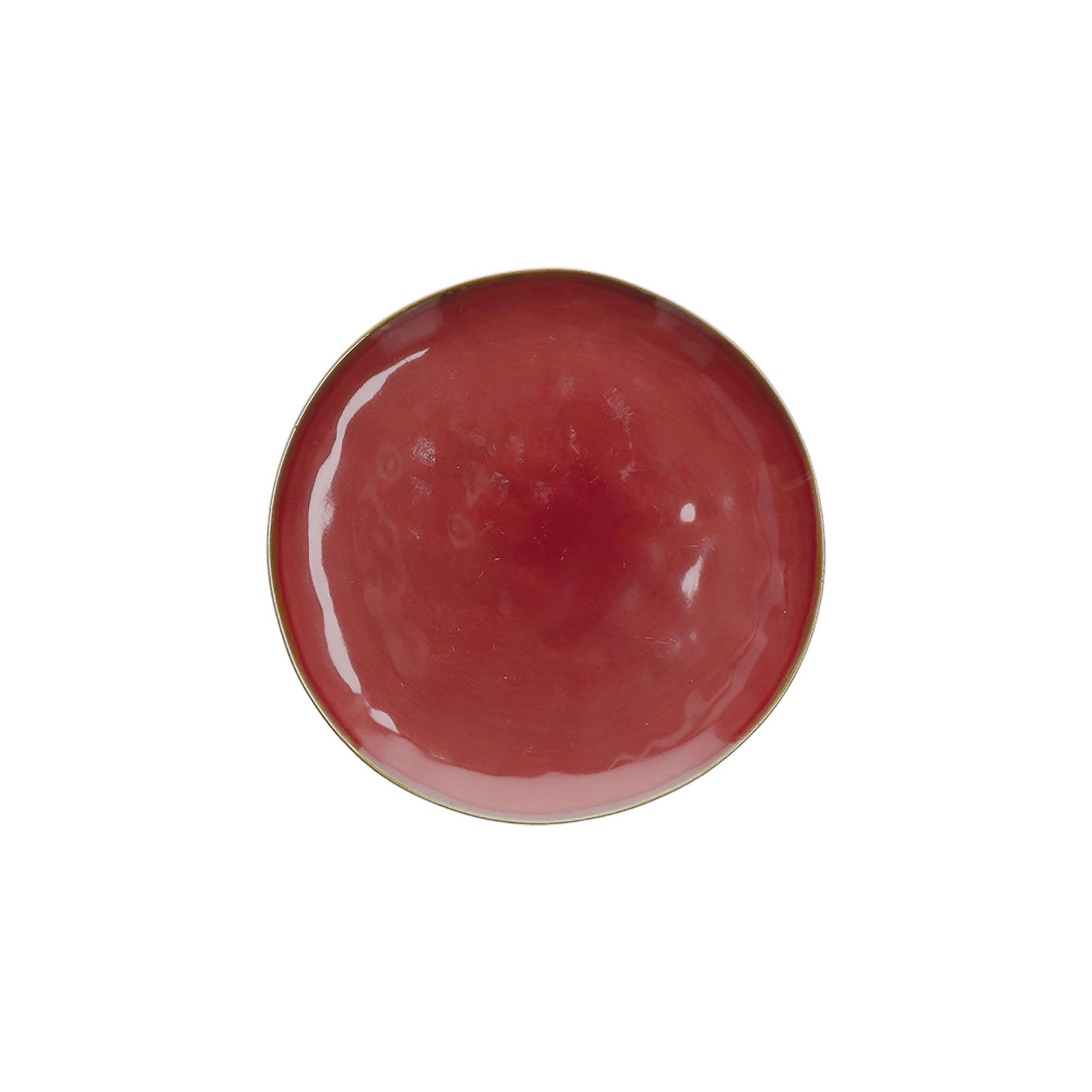Set da 4, Rosso Malaga Piatto Frutta, Concerto - Porcellana, Ø 20 cm